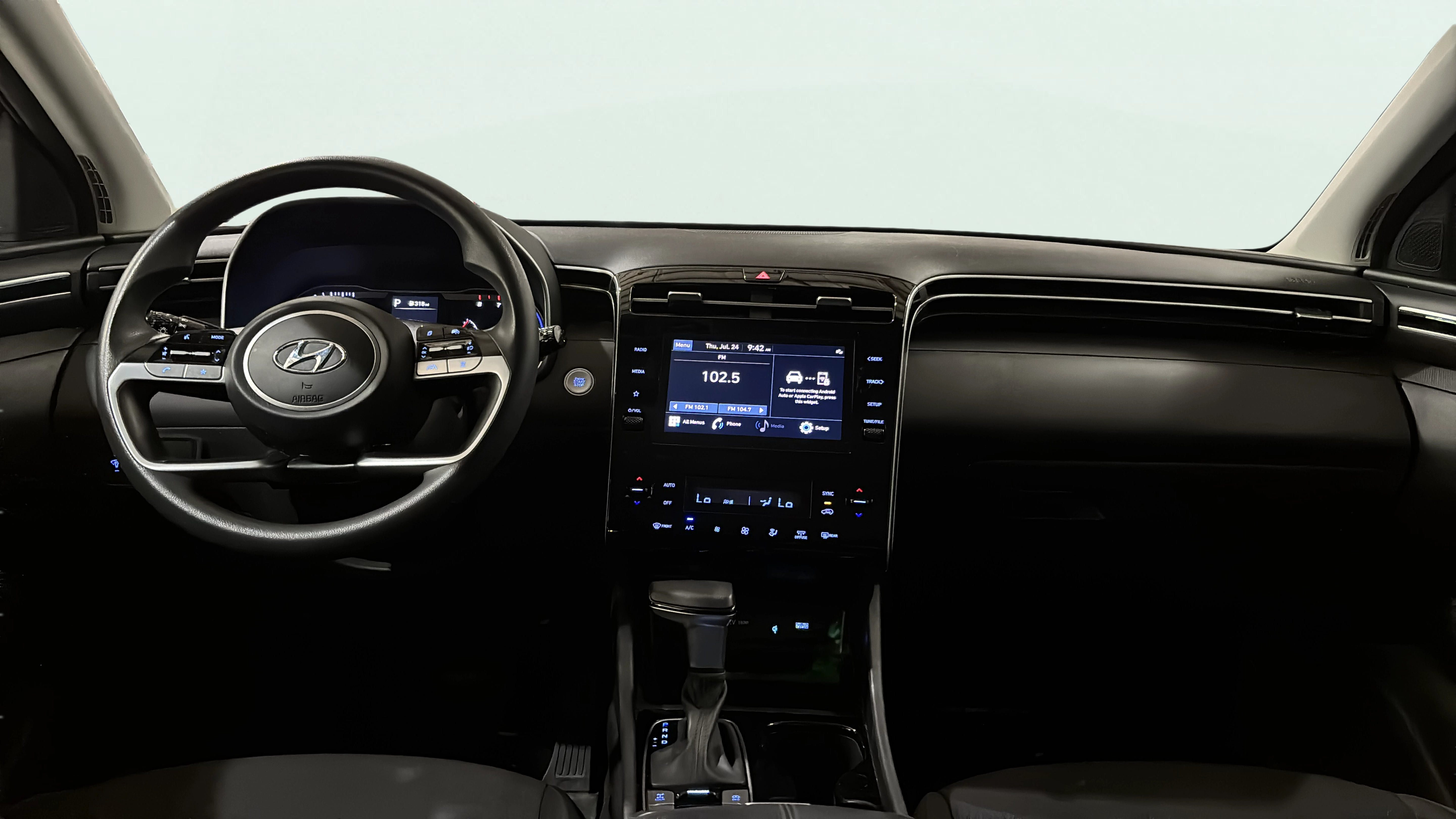 Vehicle interior 360 preview