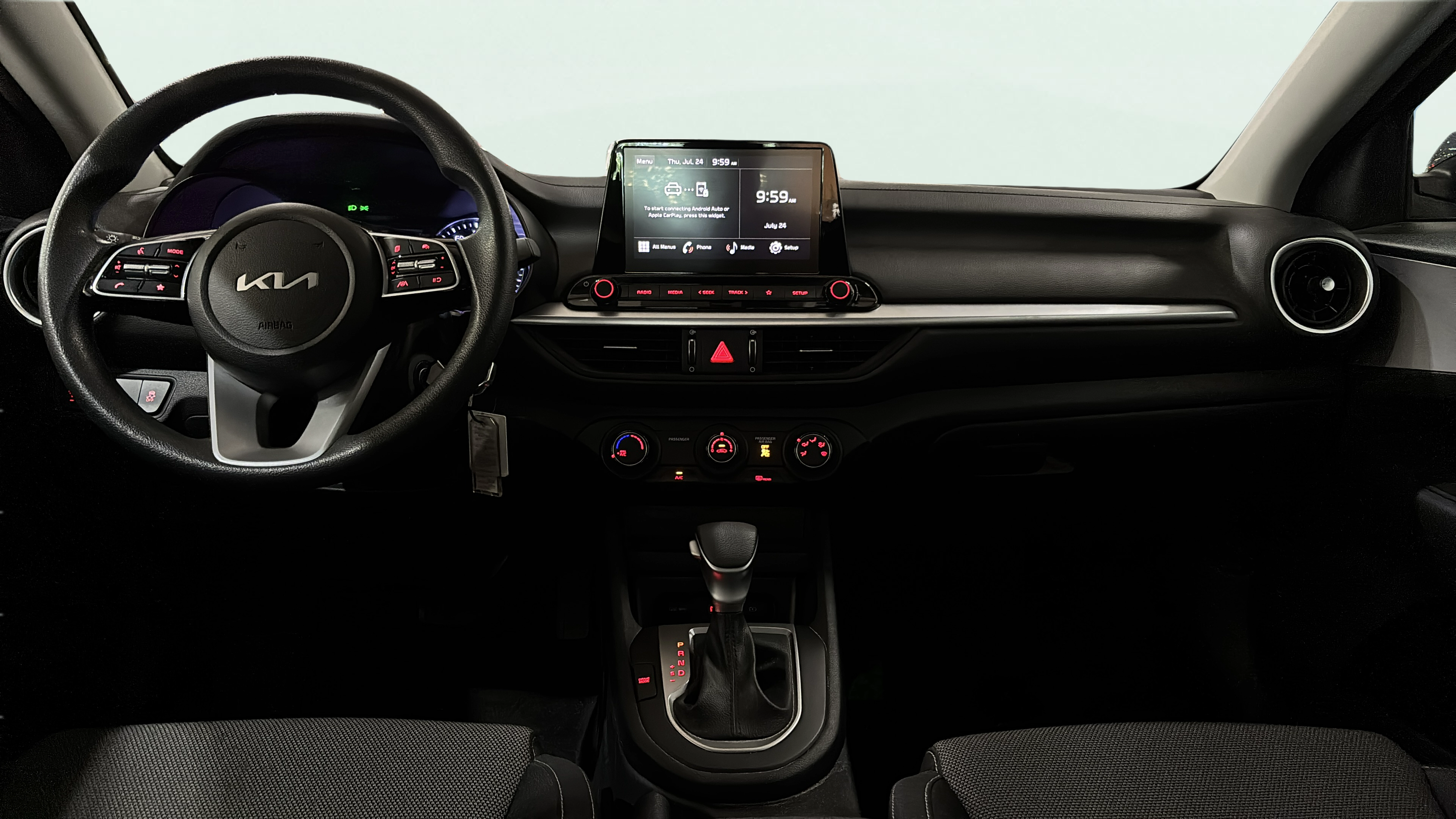 Vehicle interior 360 preview