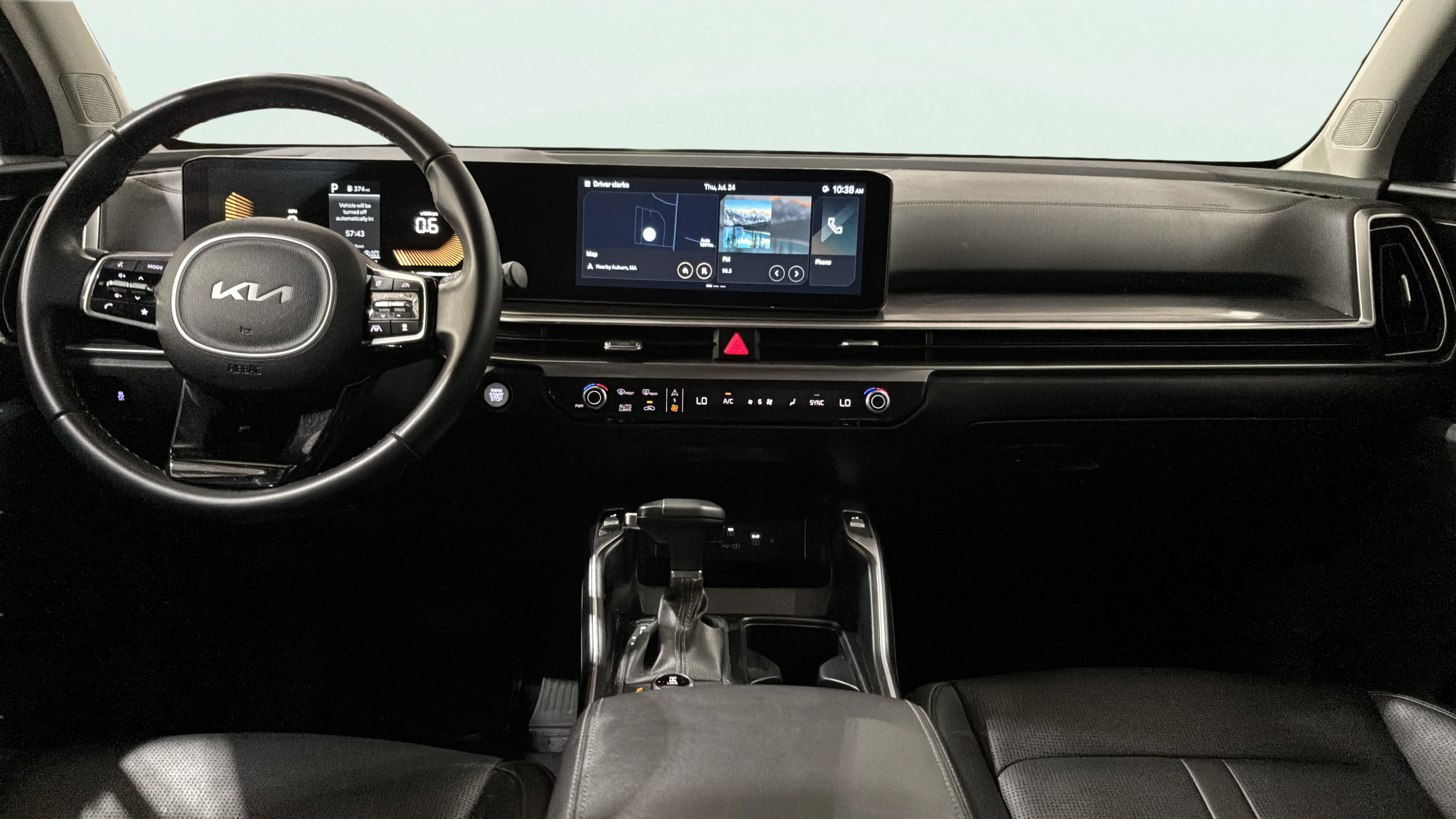 Vehicle interior 360 preview