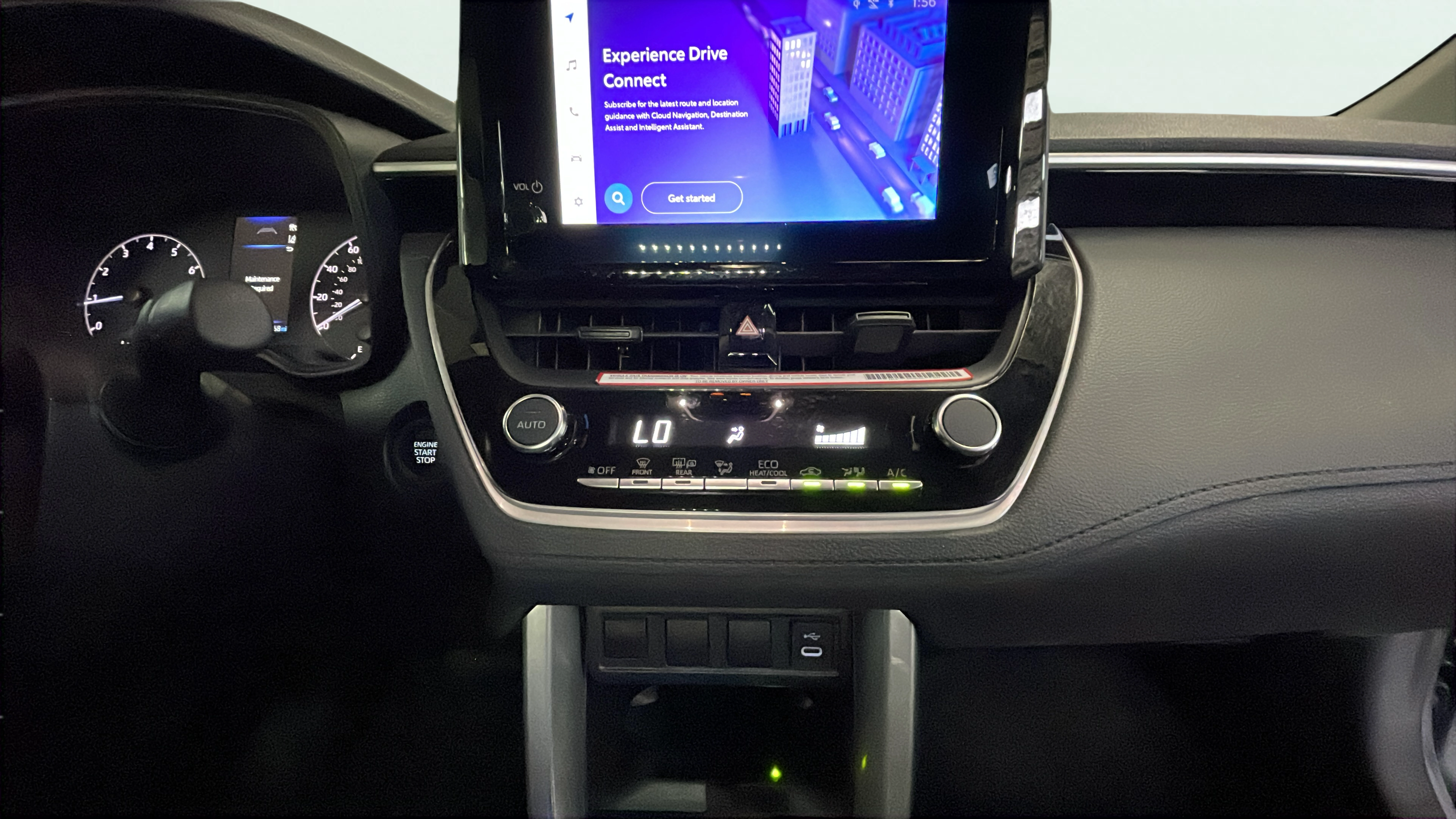 Vehicle interior 360 preview