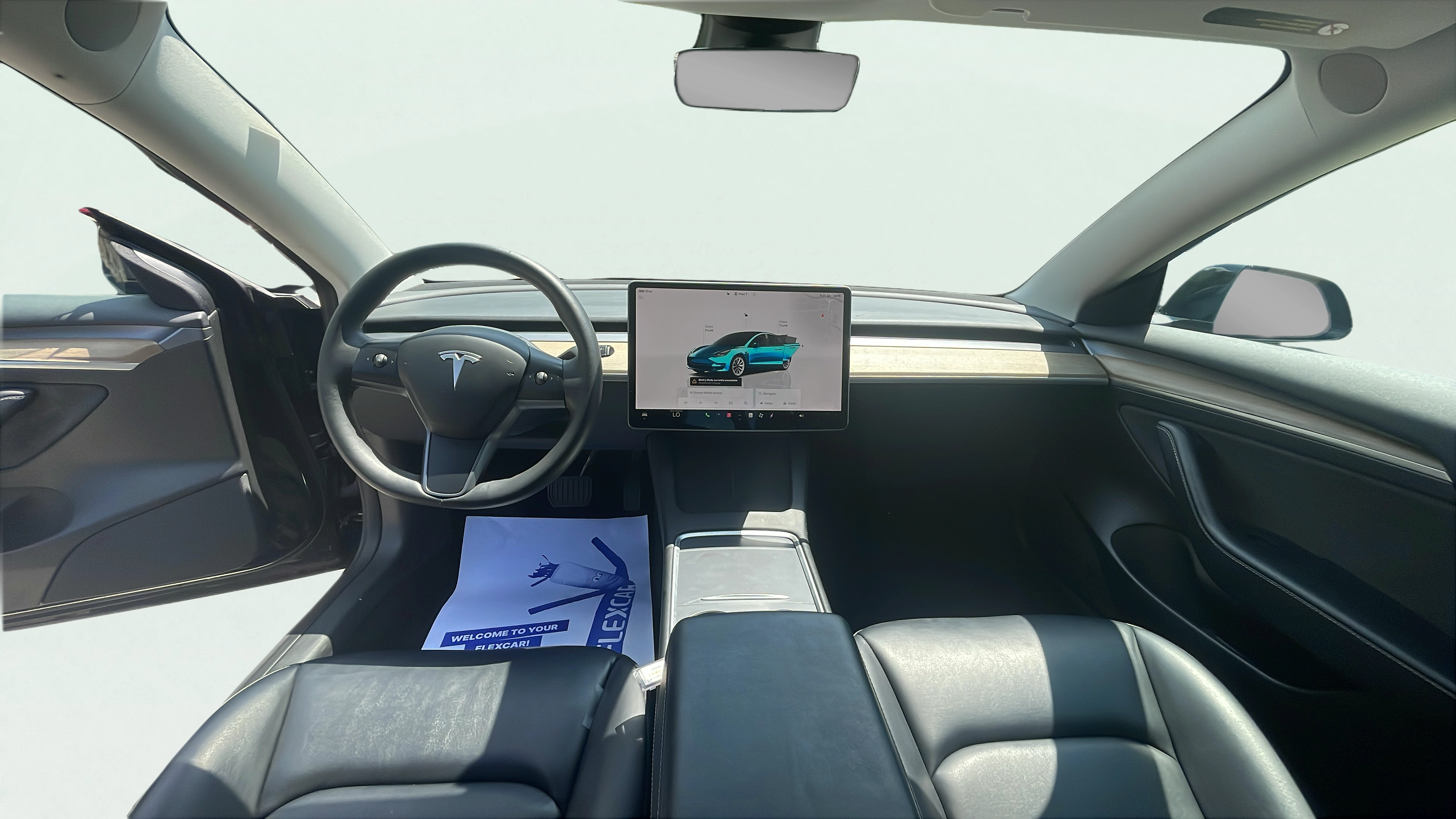 Vehicle interior 360 preview