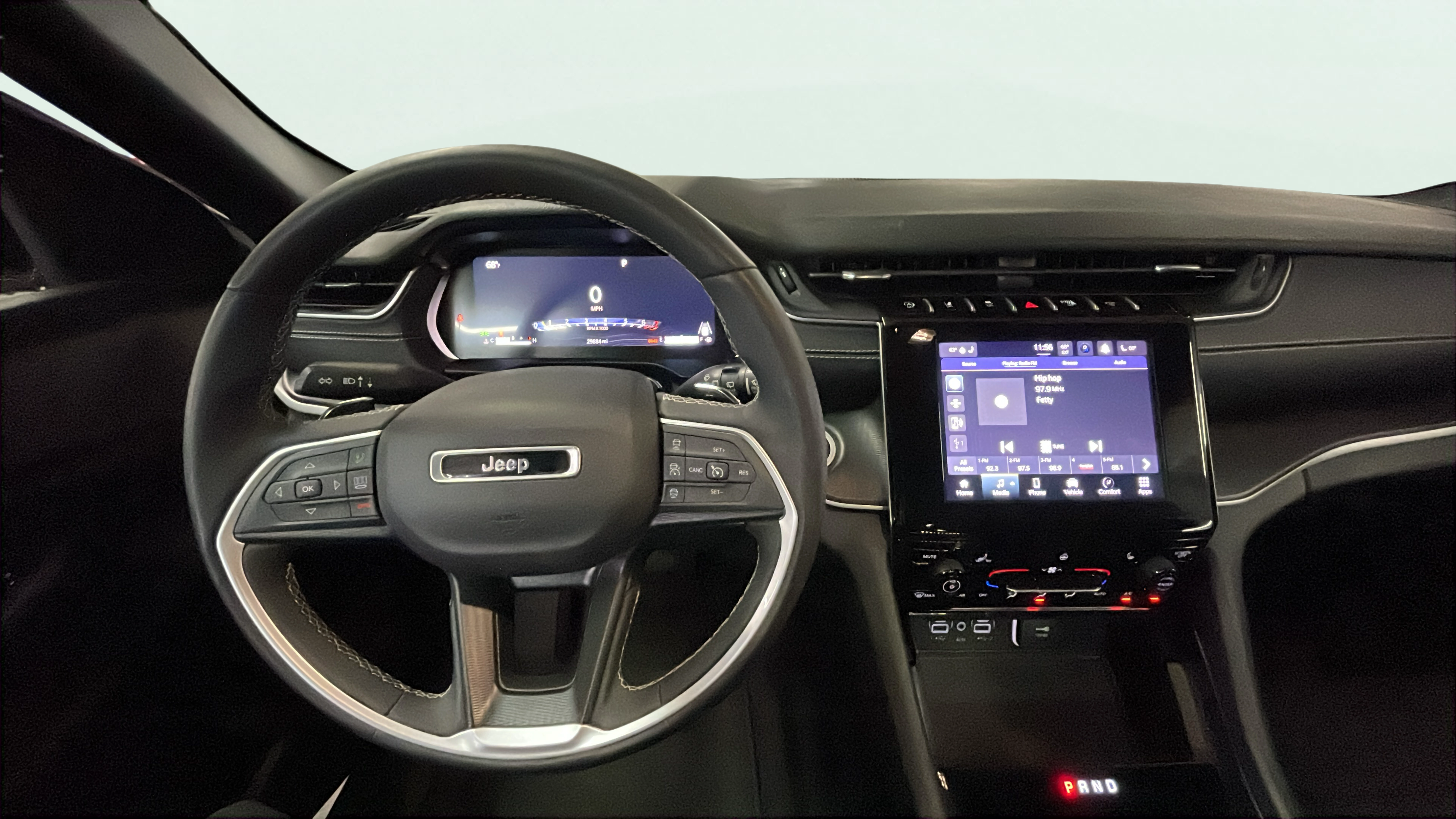 Vehicle interior 360 preview