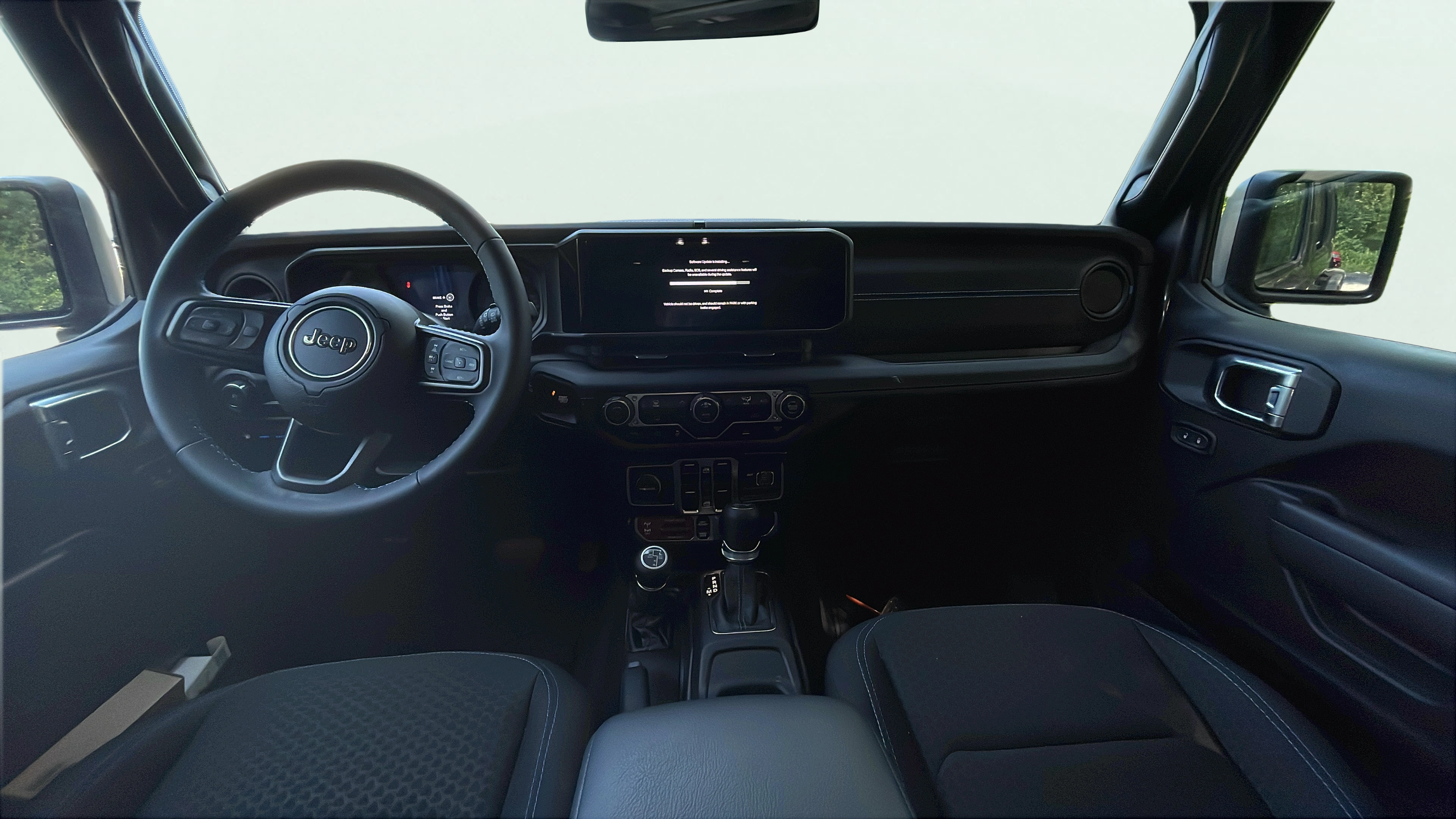 Vehicle interior 360 preview