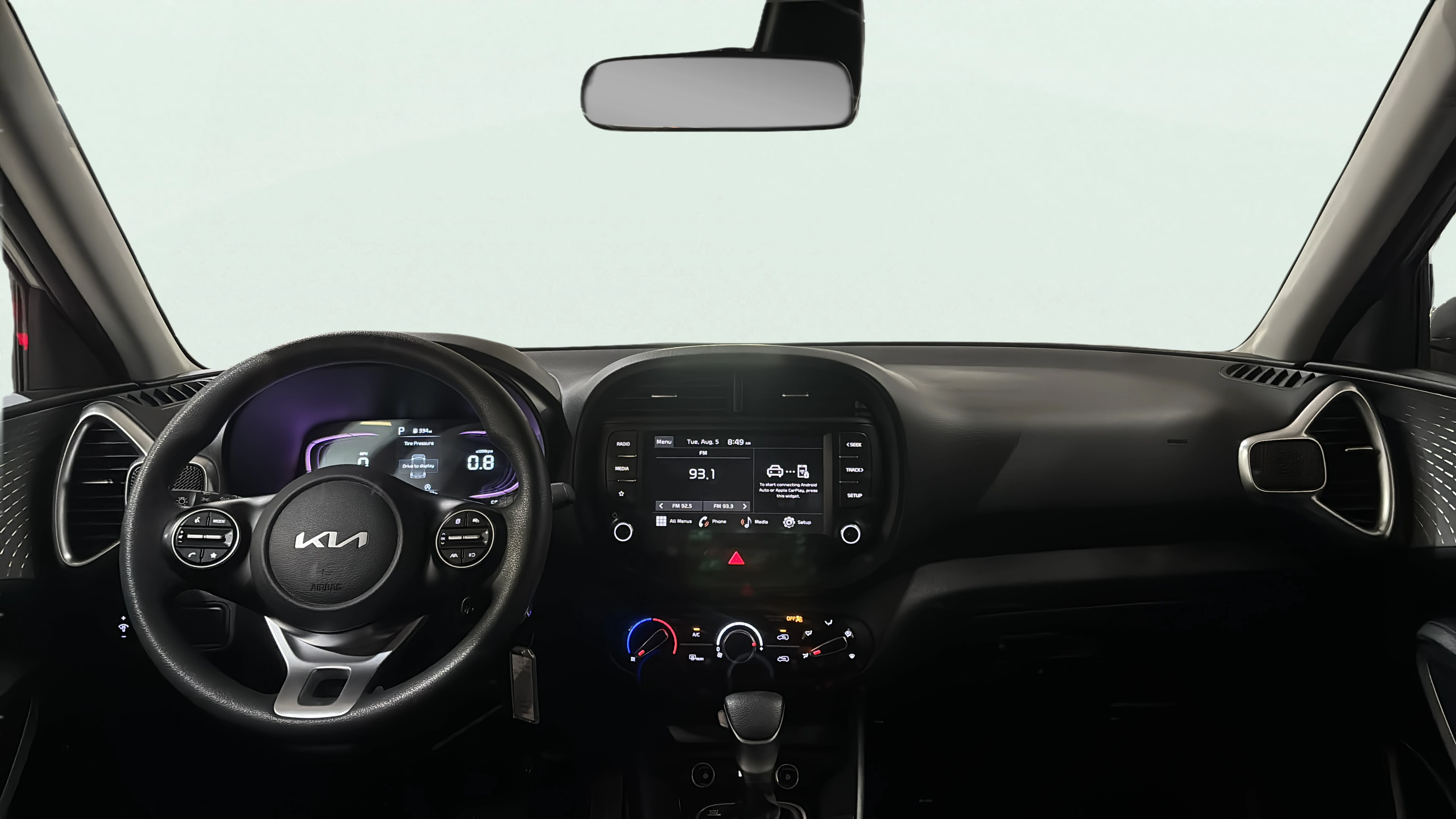 Vehicle interior 360 preview