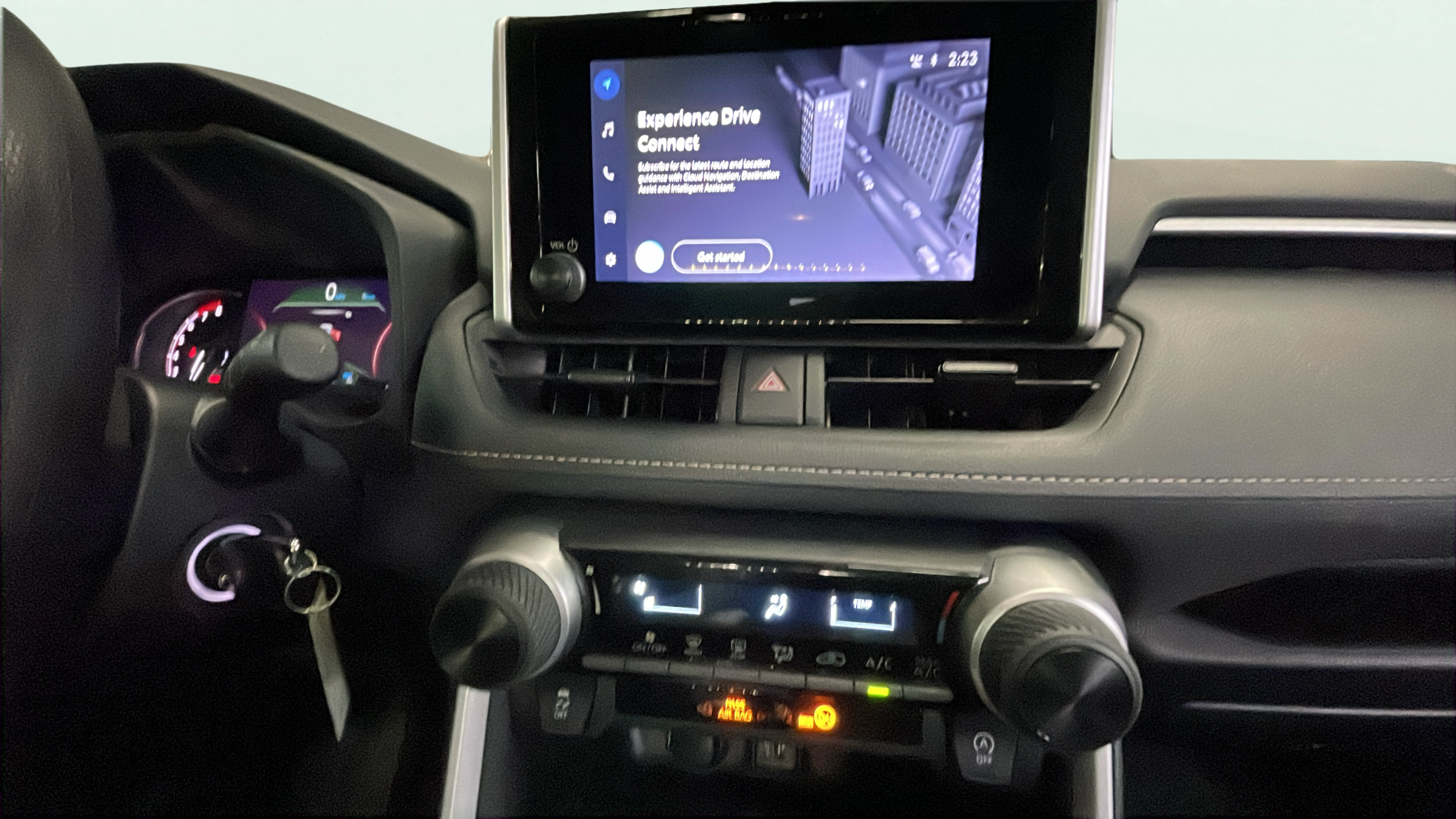 Vehicle interior 360 preview