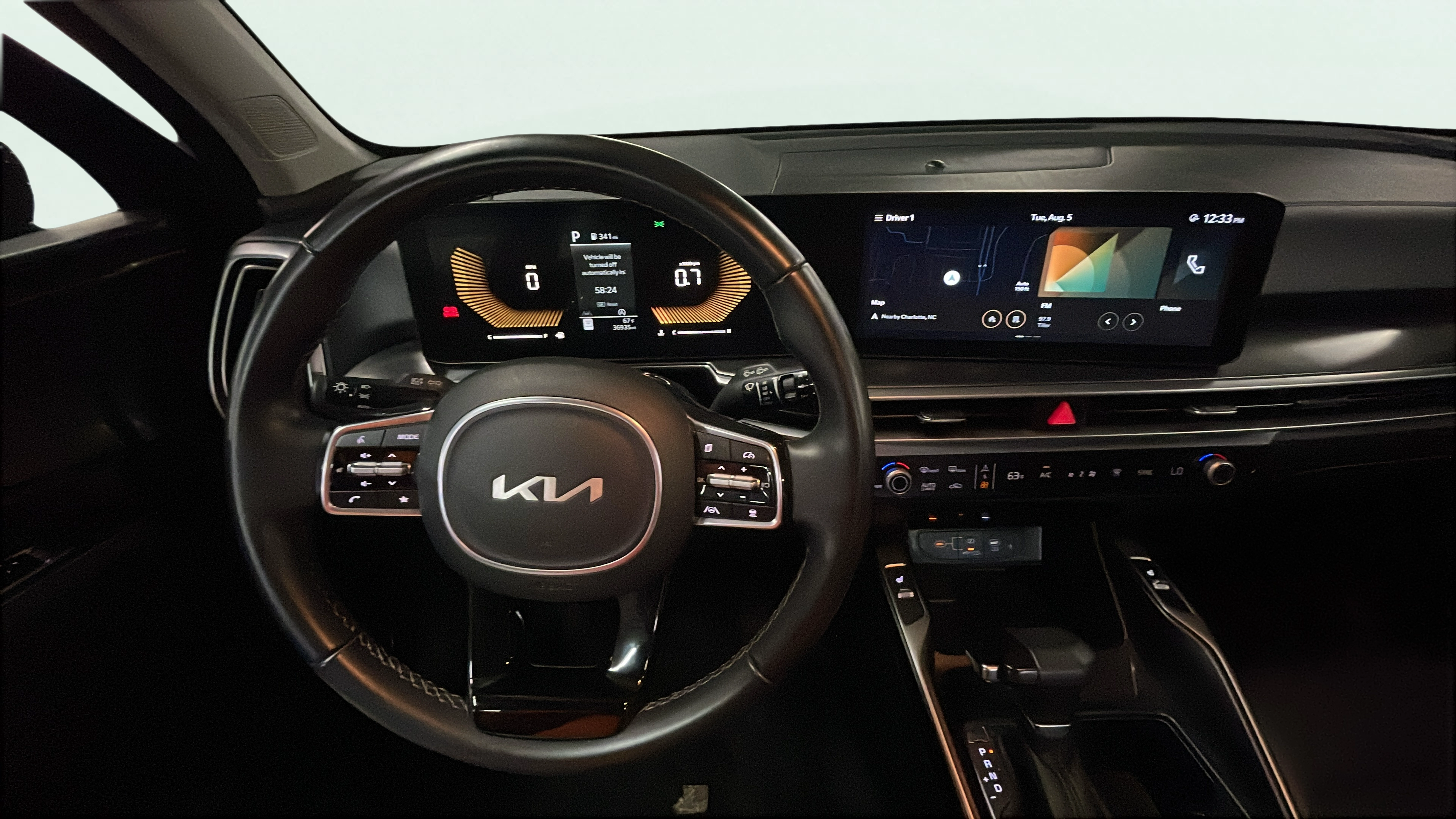 Vehicle interior 360 preview