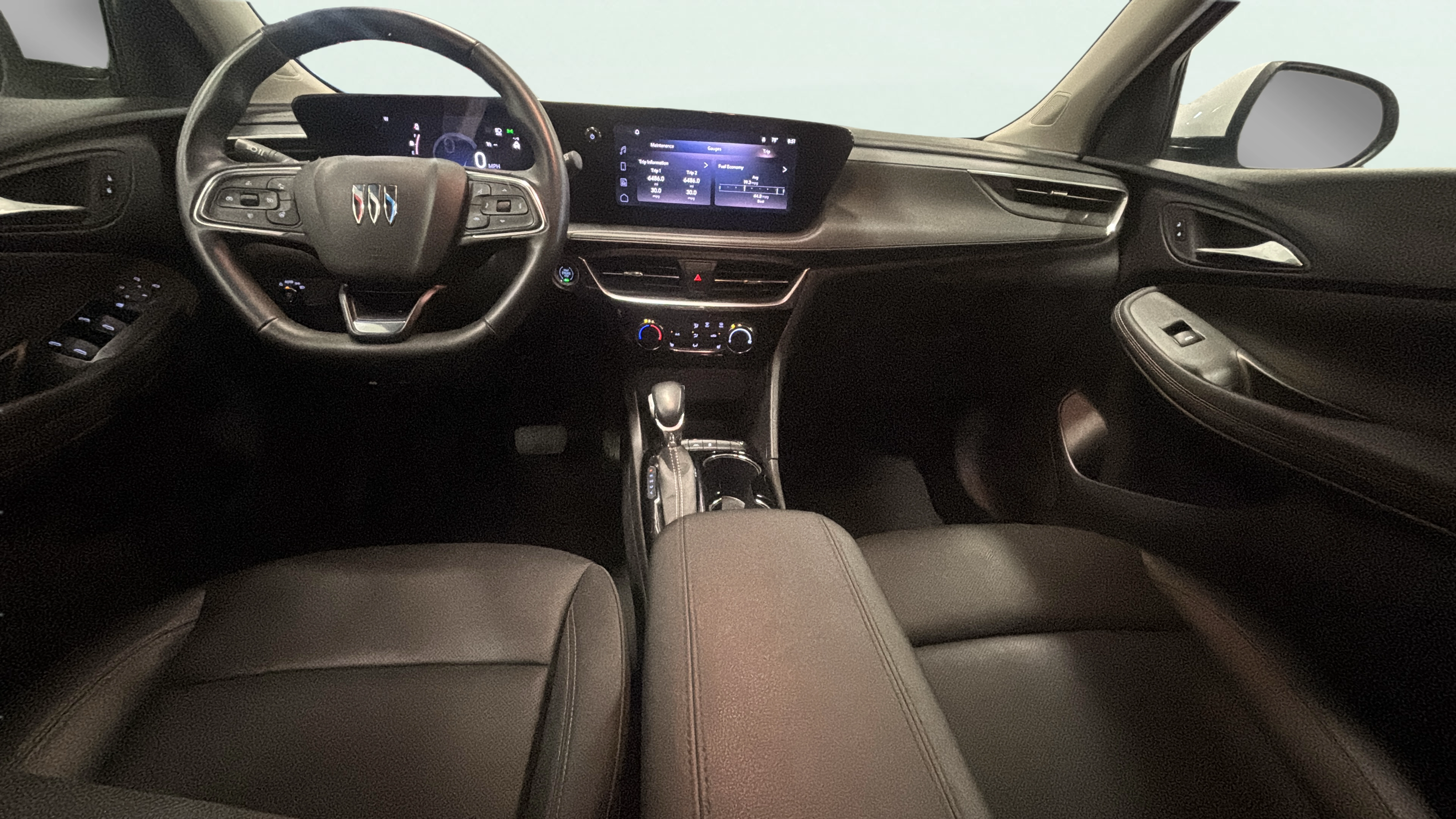Vehicle interior 360 preview