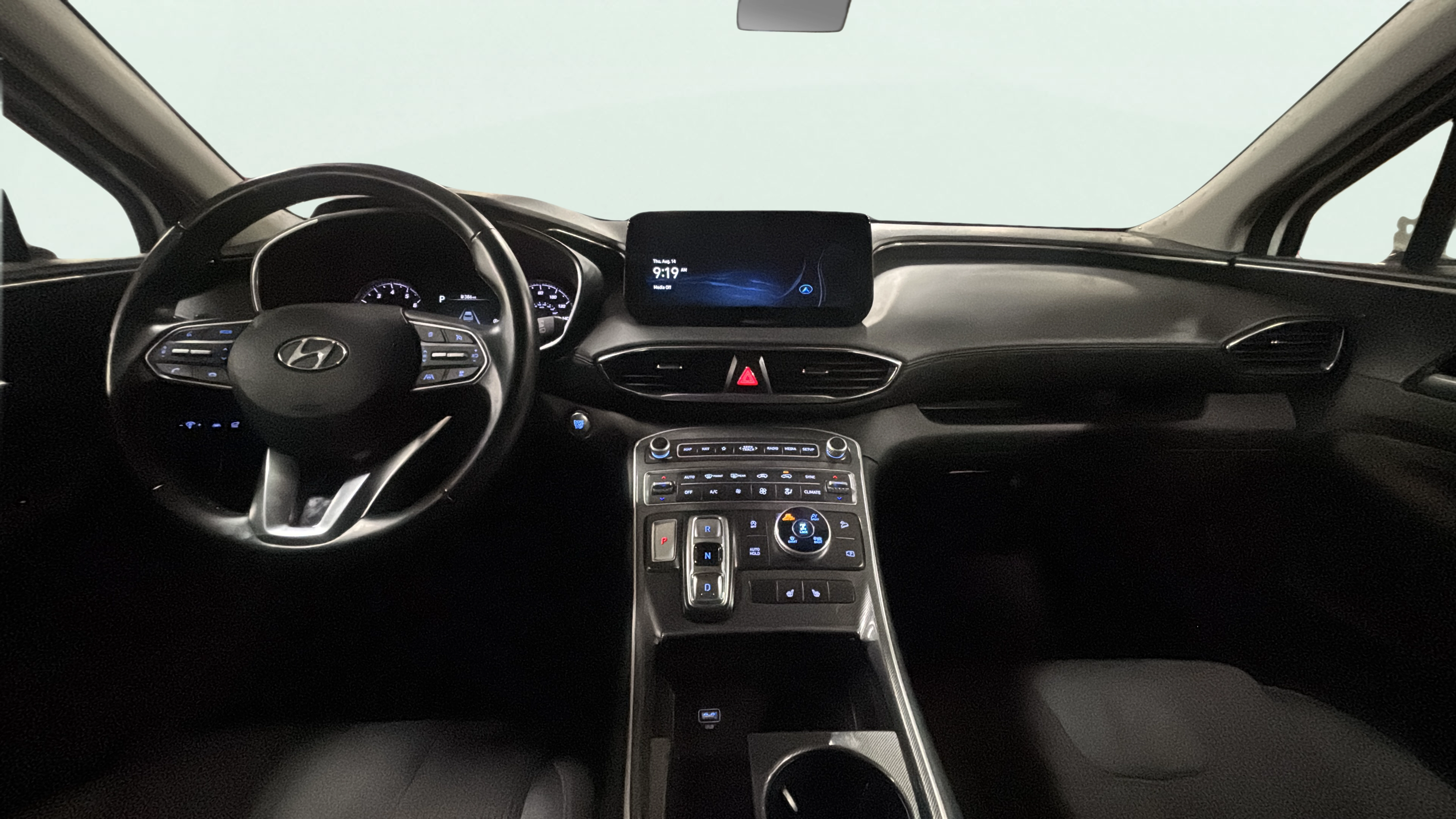 Vehicle interior 360 preview