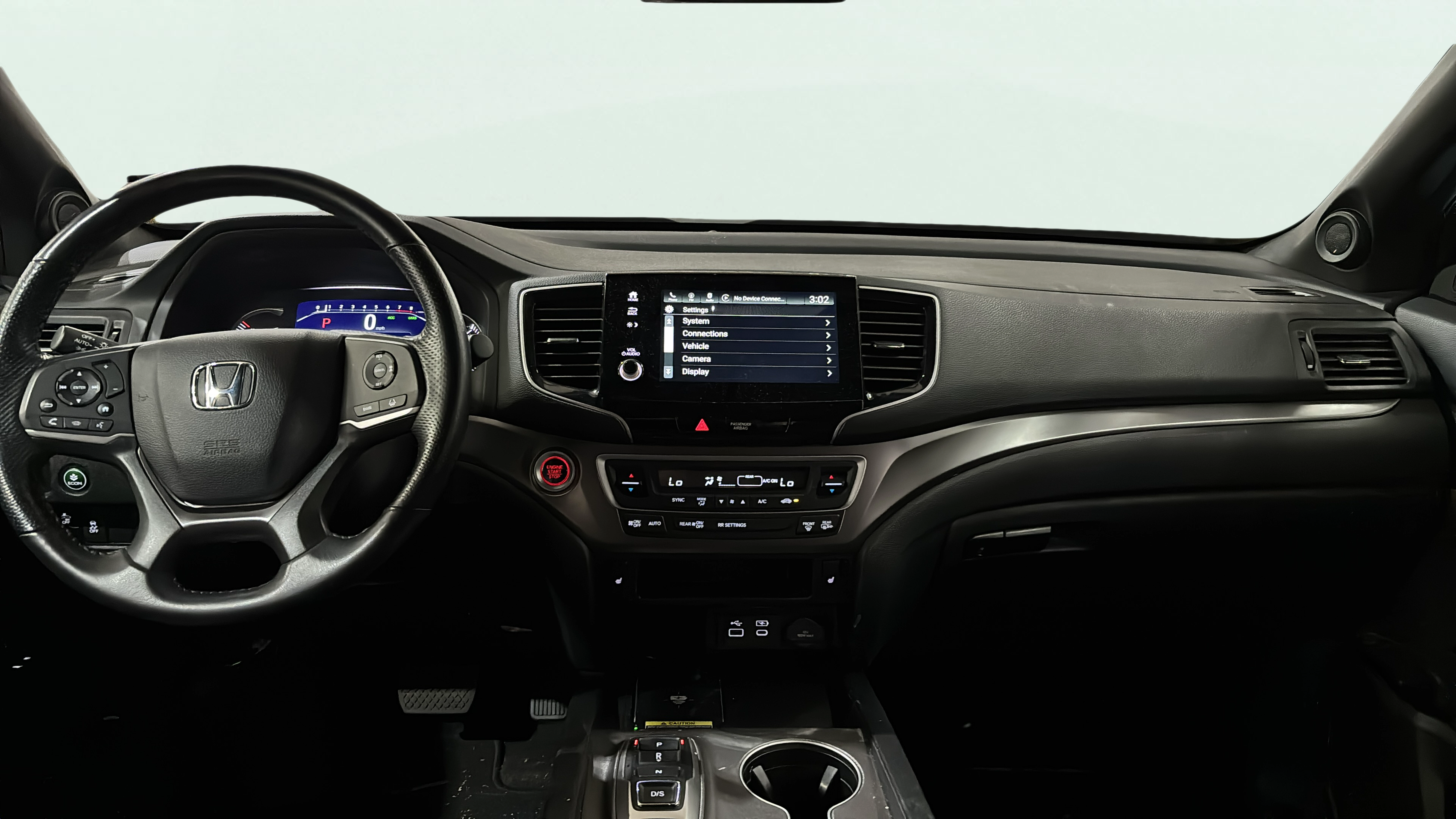 Vehicle interior 360 preview