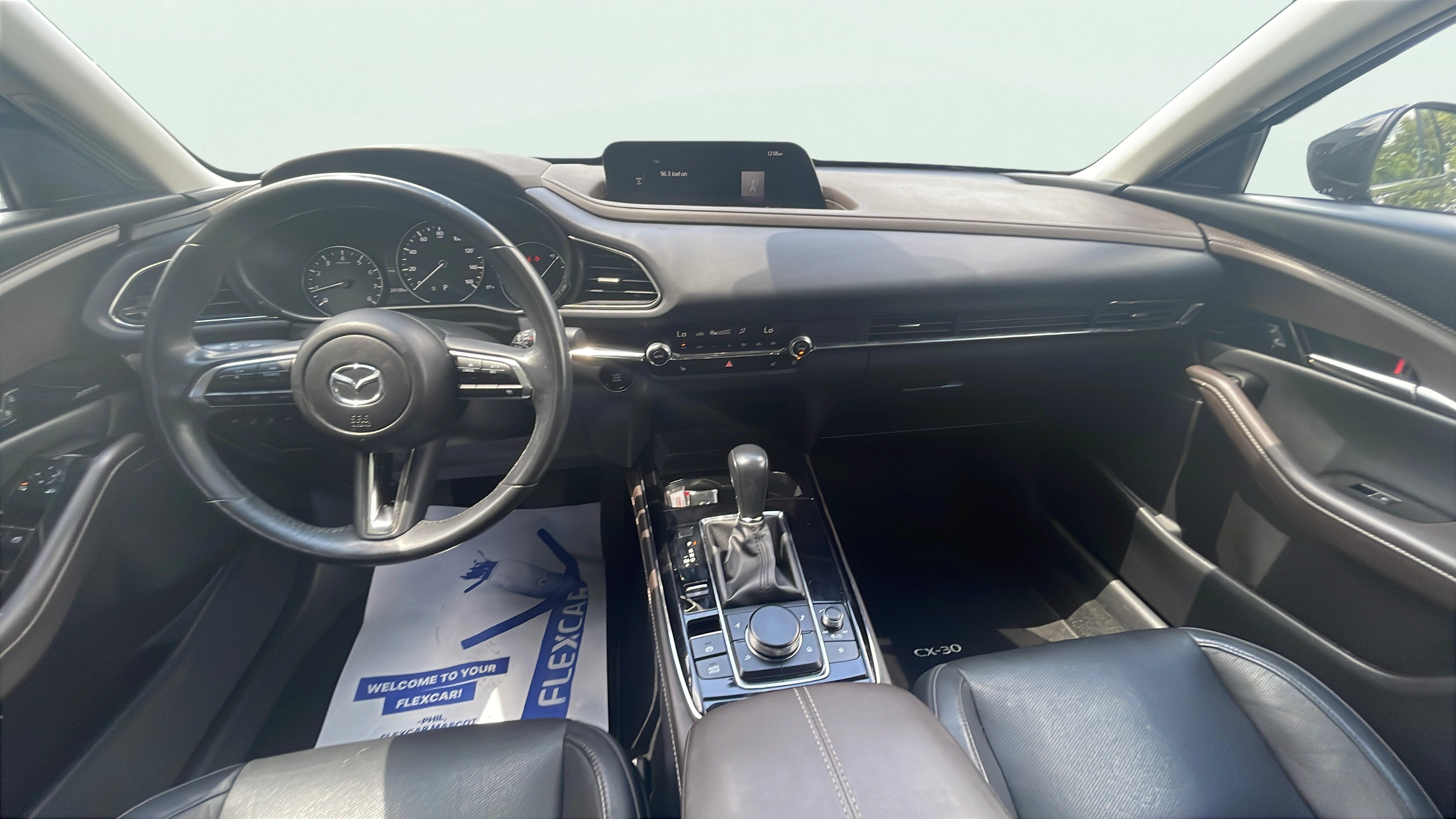 Vehicle interior 360 preview