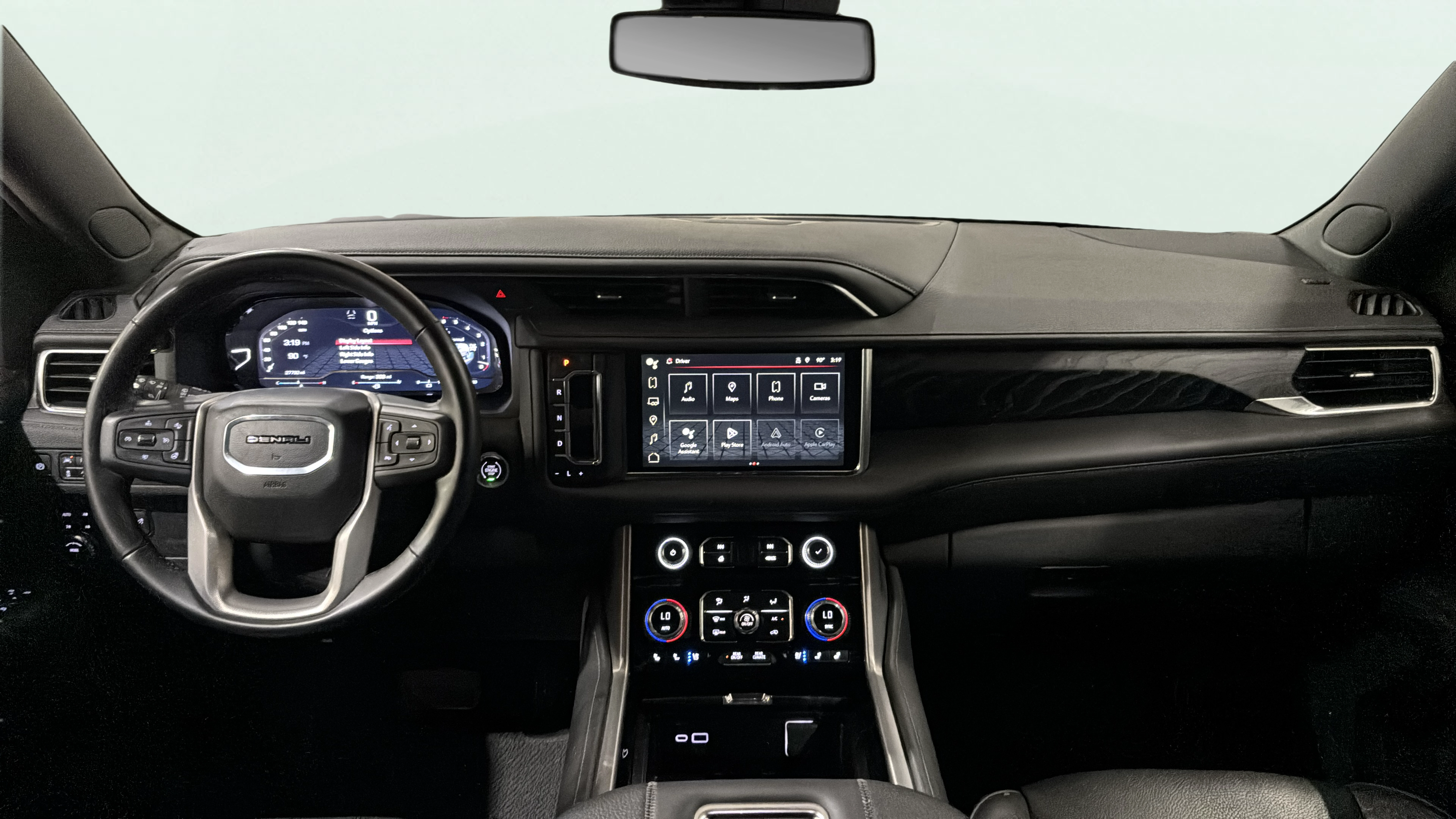 Vehicle interior 360 preview