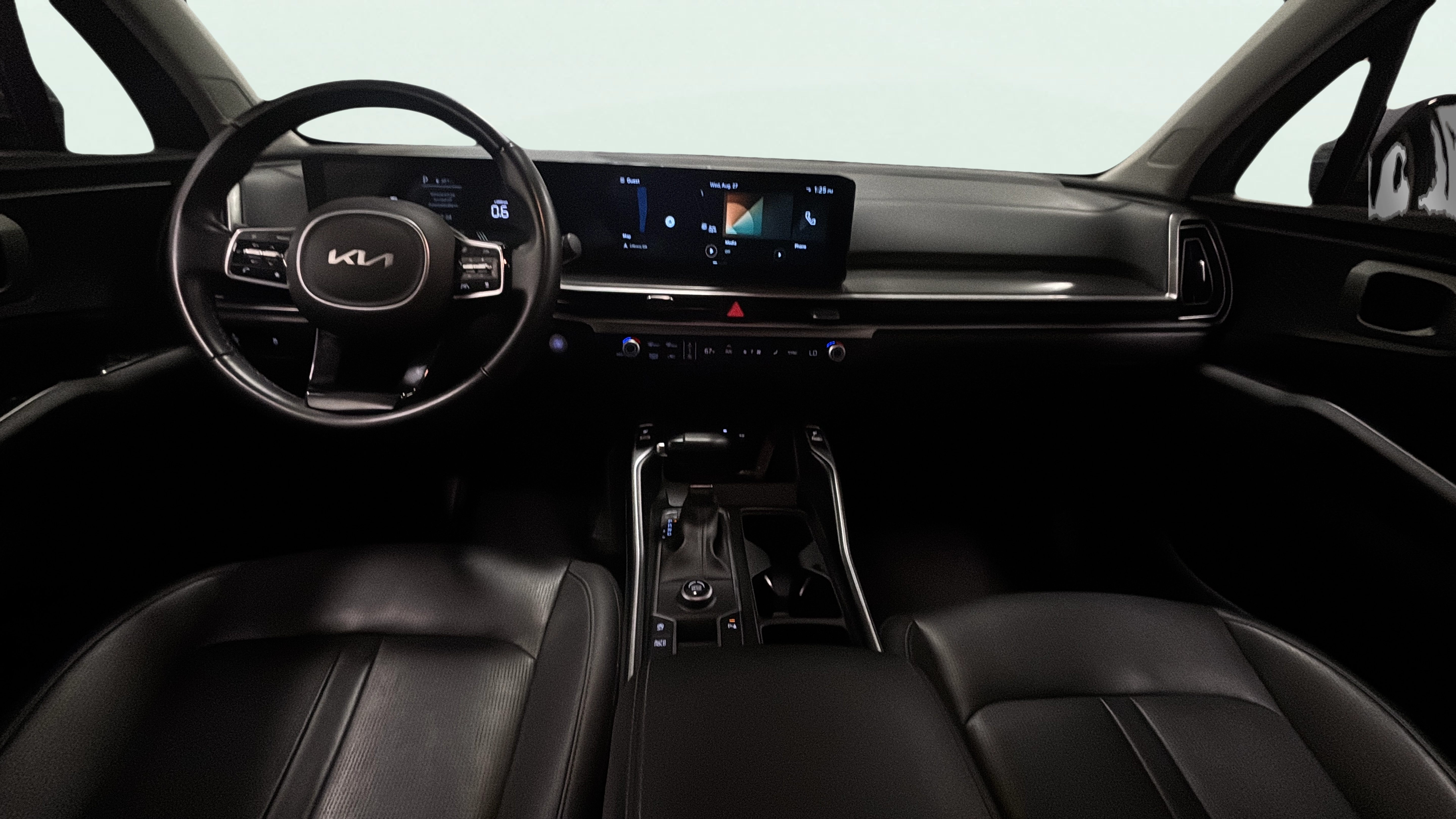 Vehicle interior 360 preview