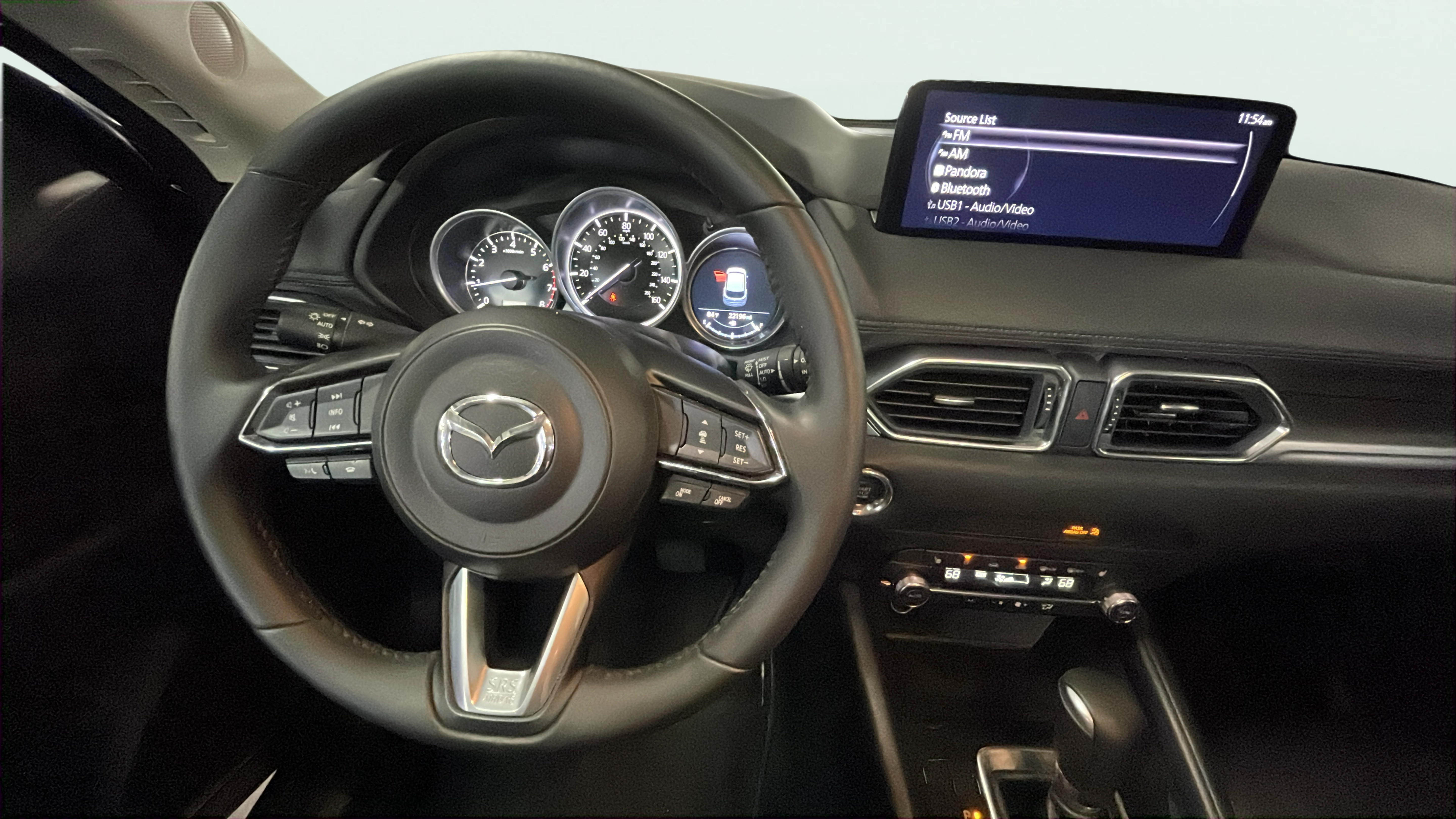 Vehicle interior 360 preview
