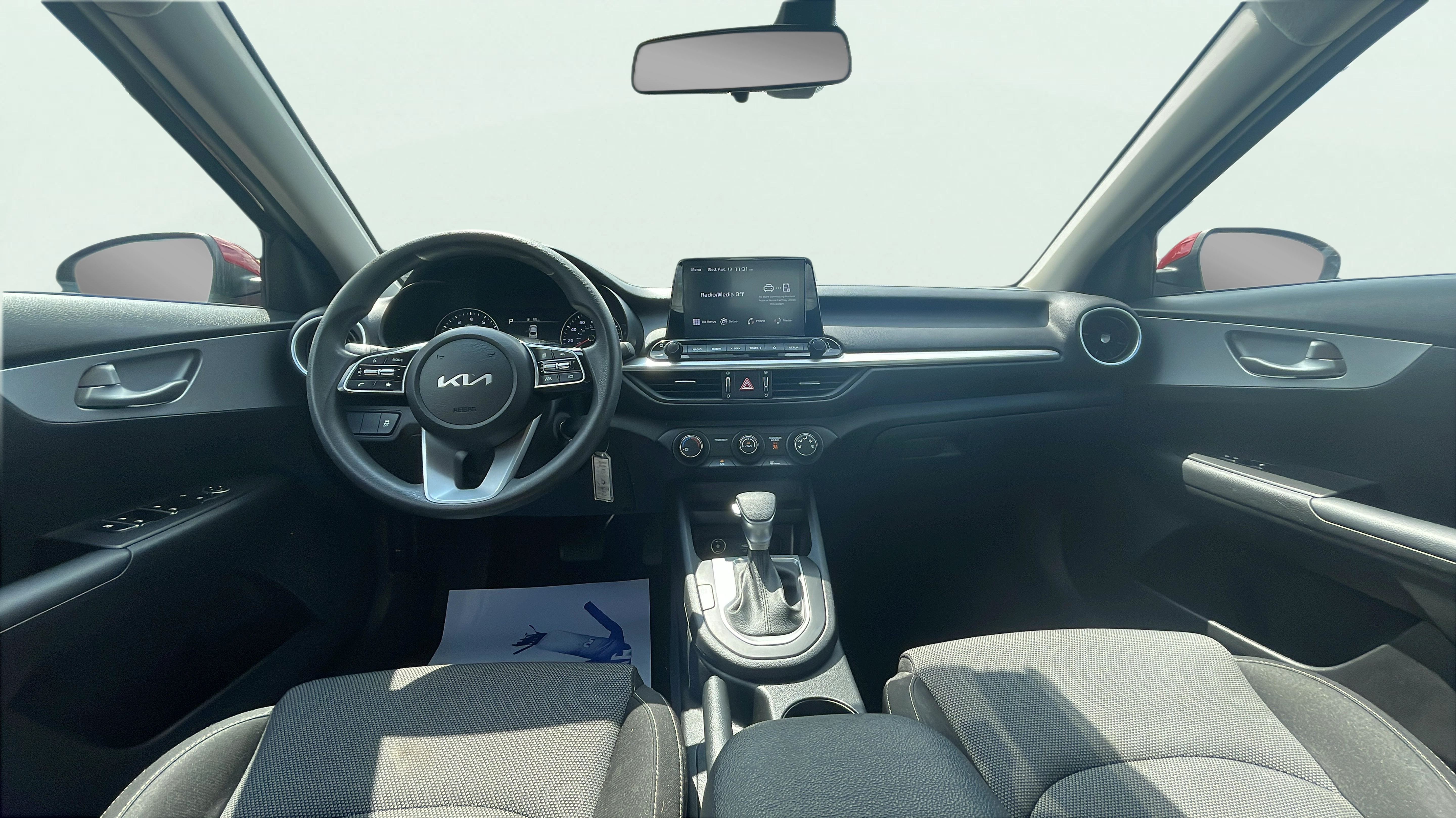 Vehicle interior 360 preview