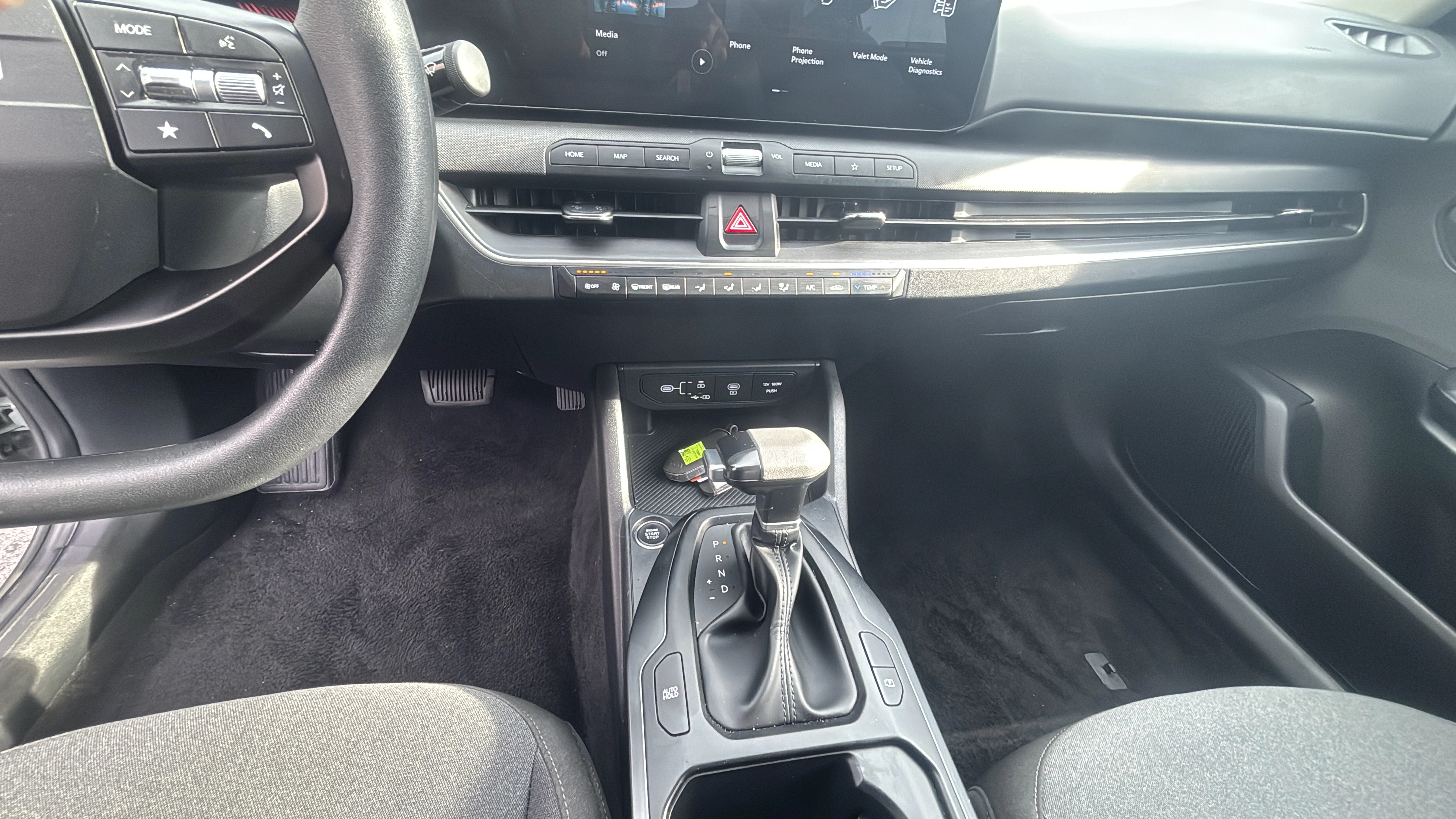 Vehicle interior 360 preview