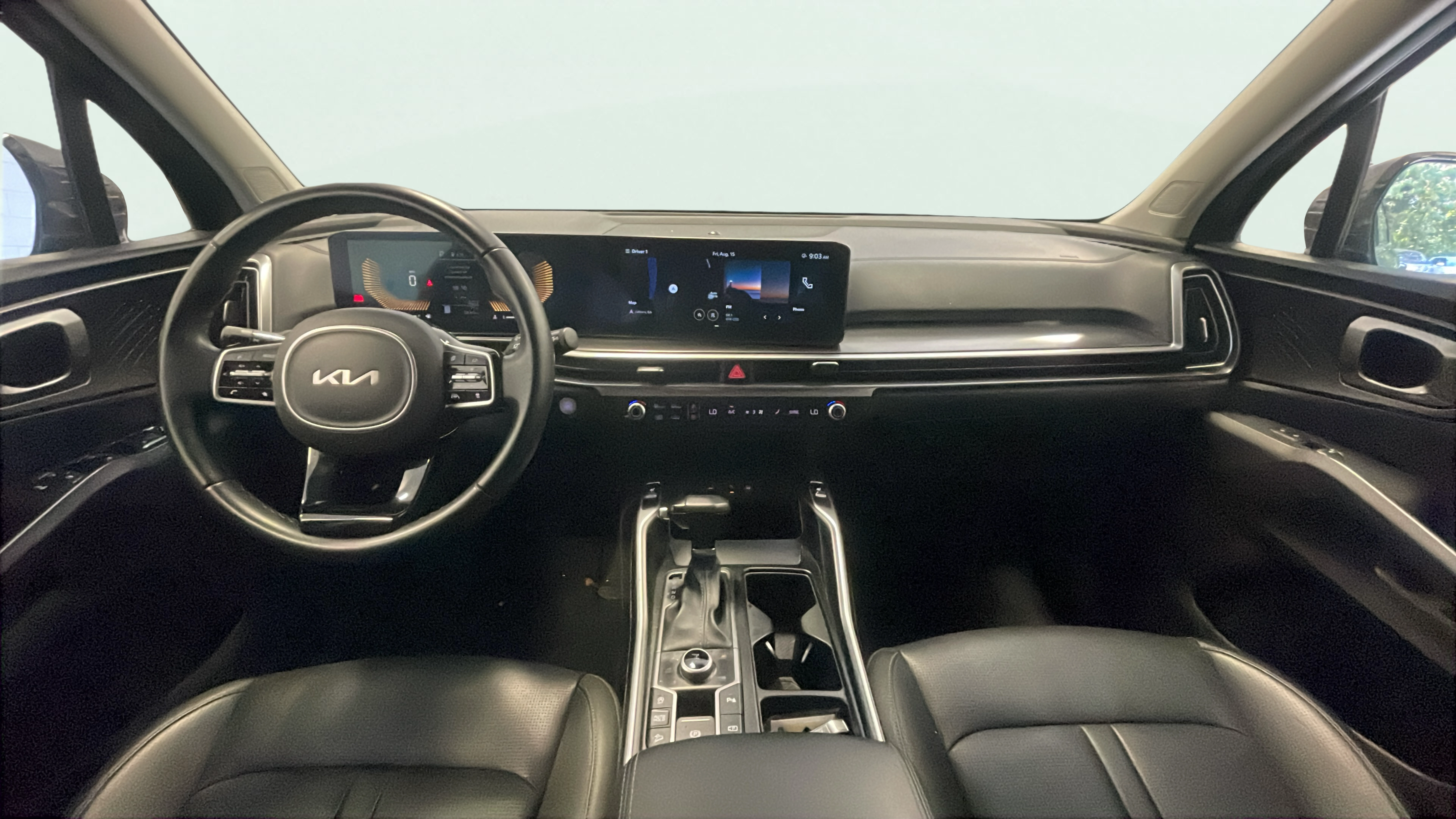 Vehicle interior 360 preview