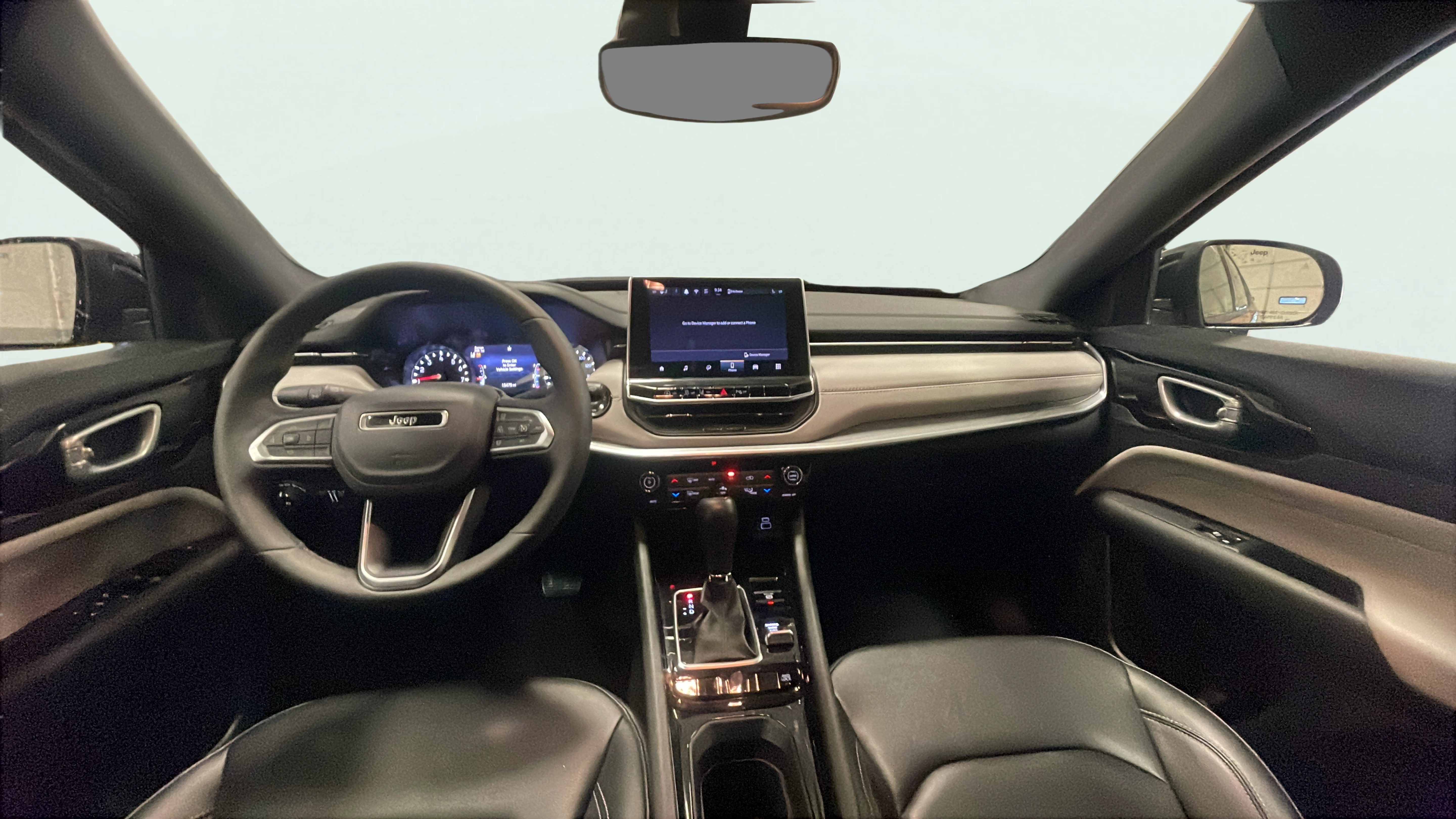 Vehicle interior 360 preview