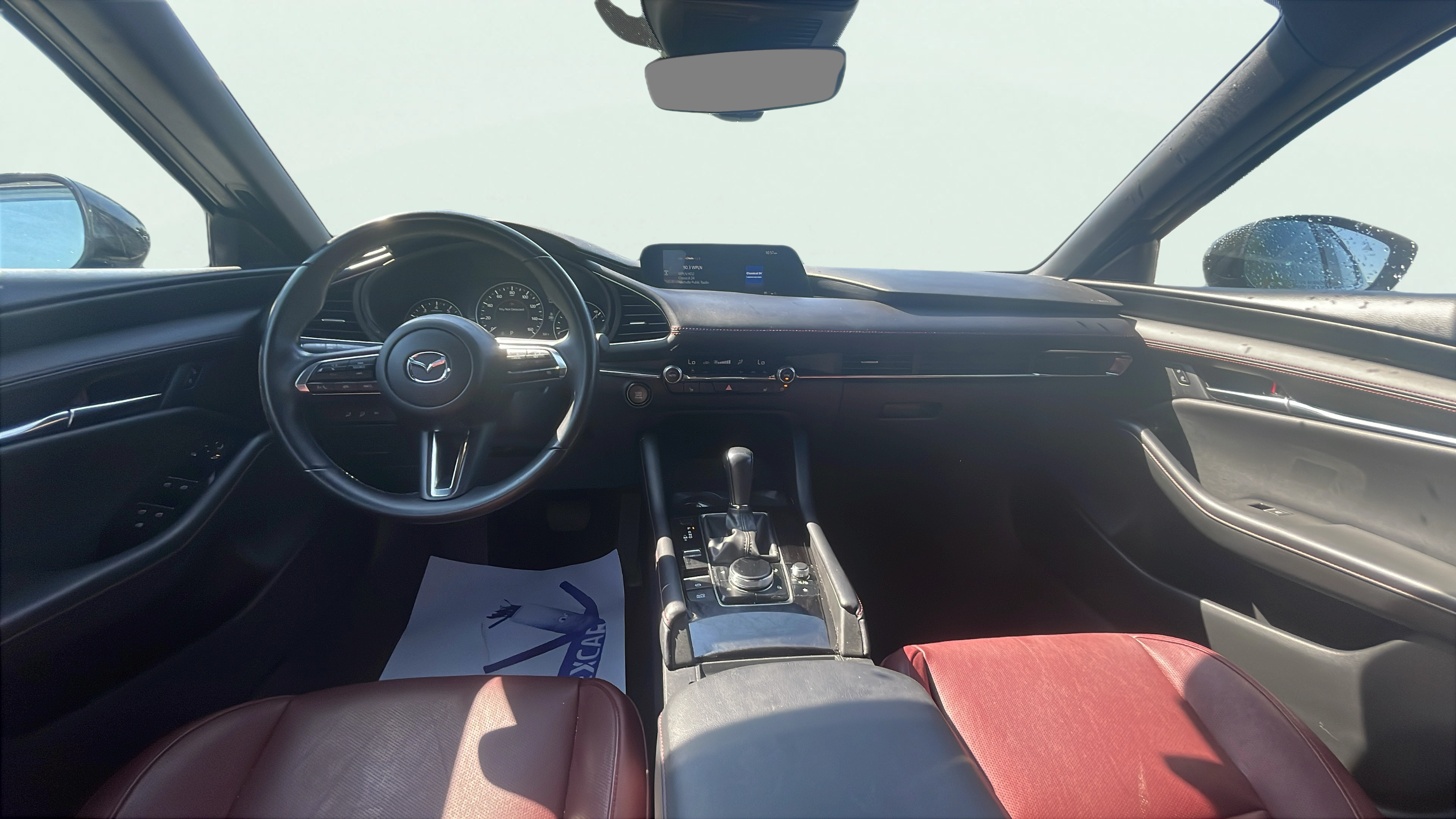 Vehicle interior 360 preview