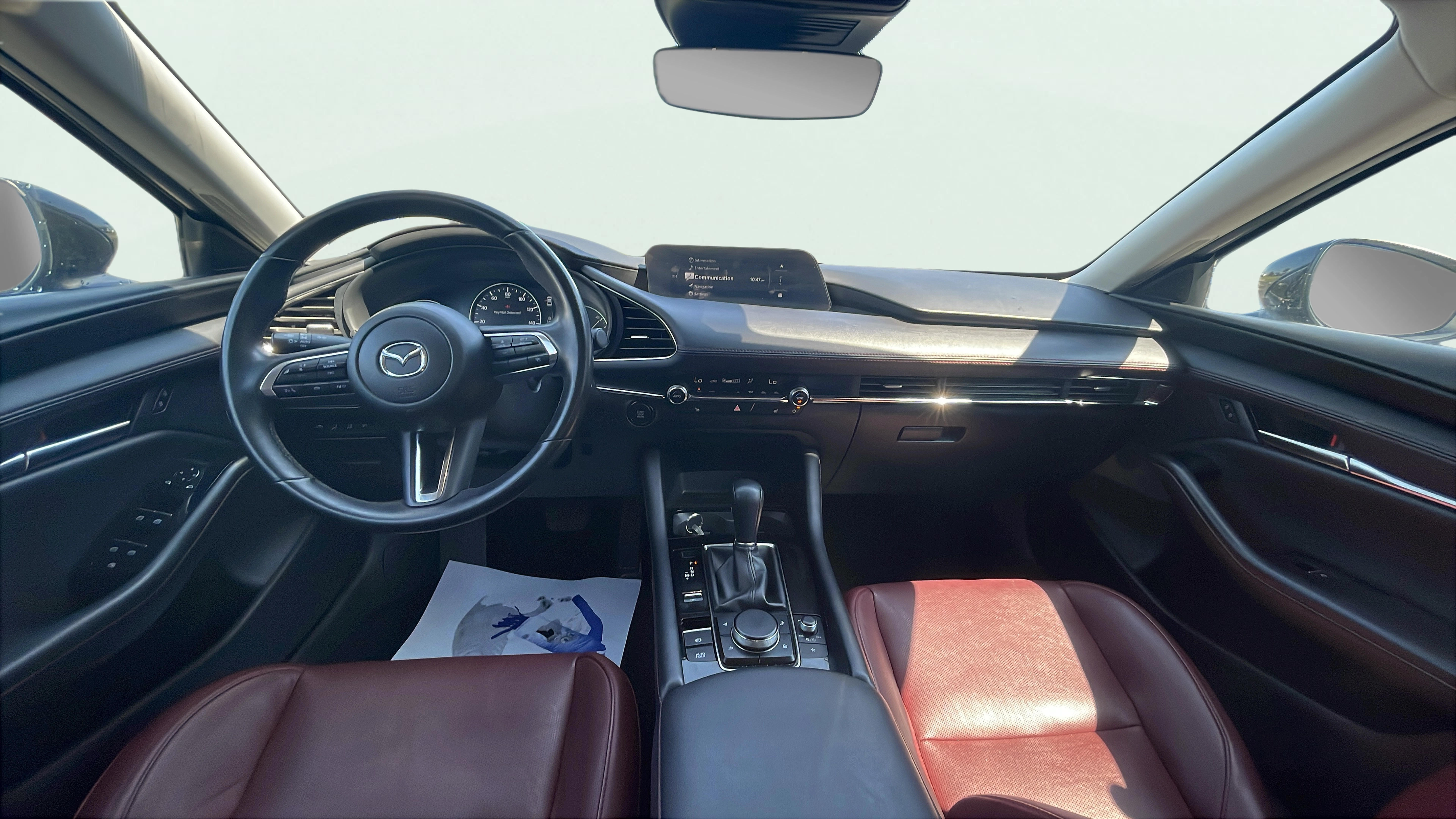 Vehicle interior 360 preview