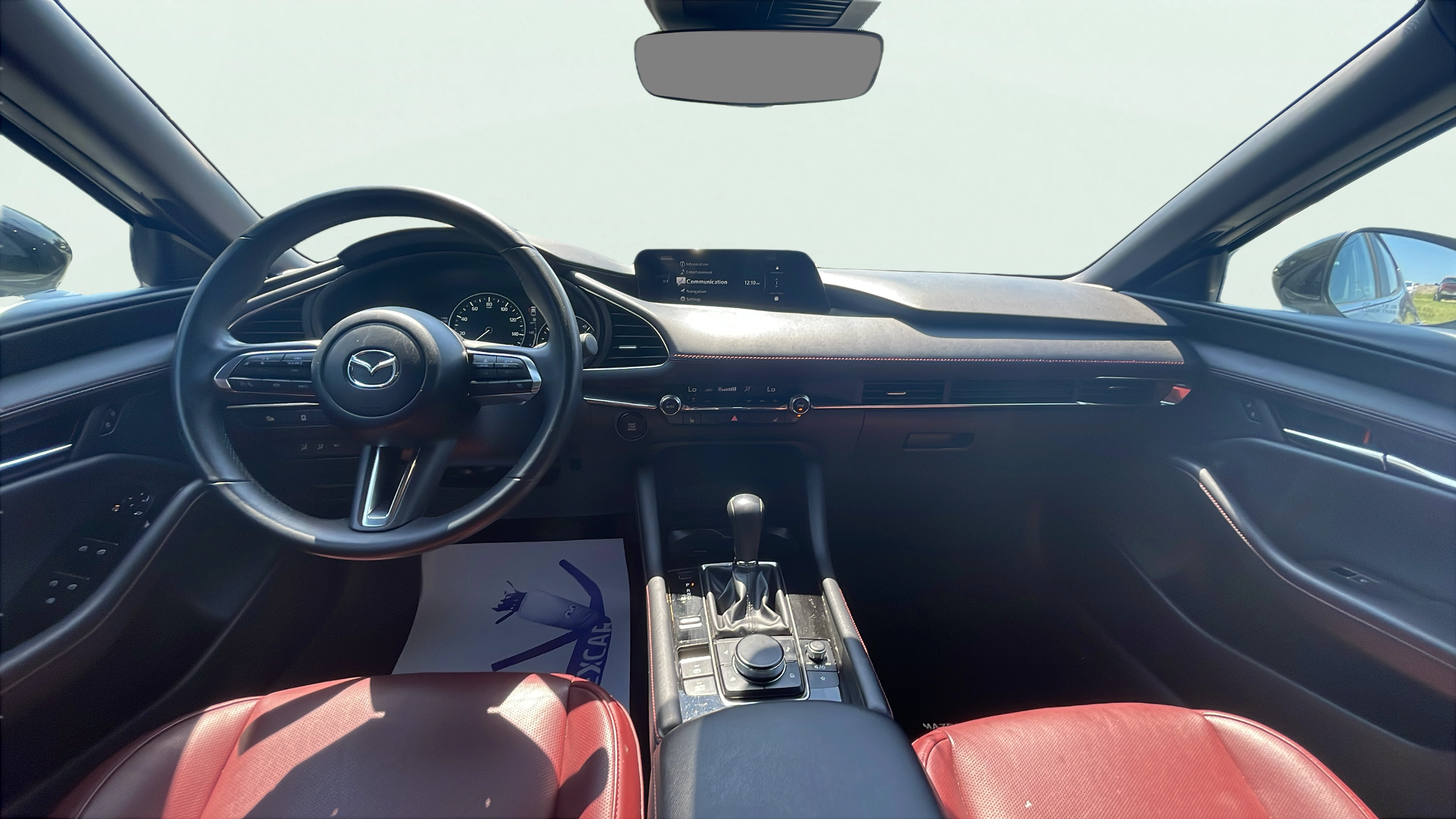 Vehicle interior 360 preview