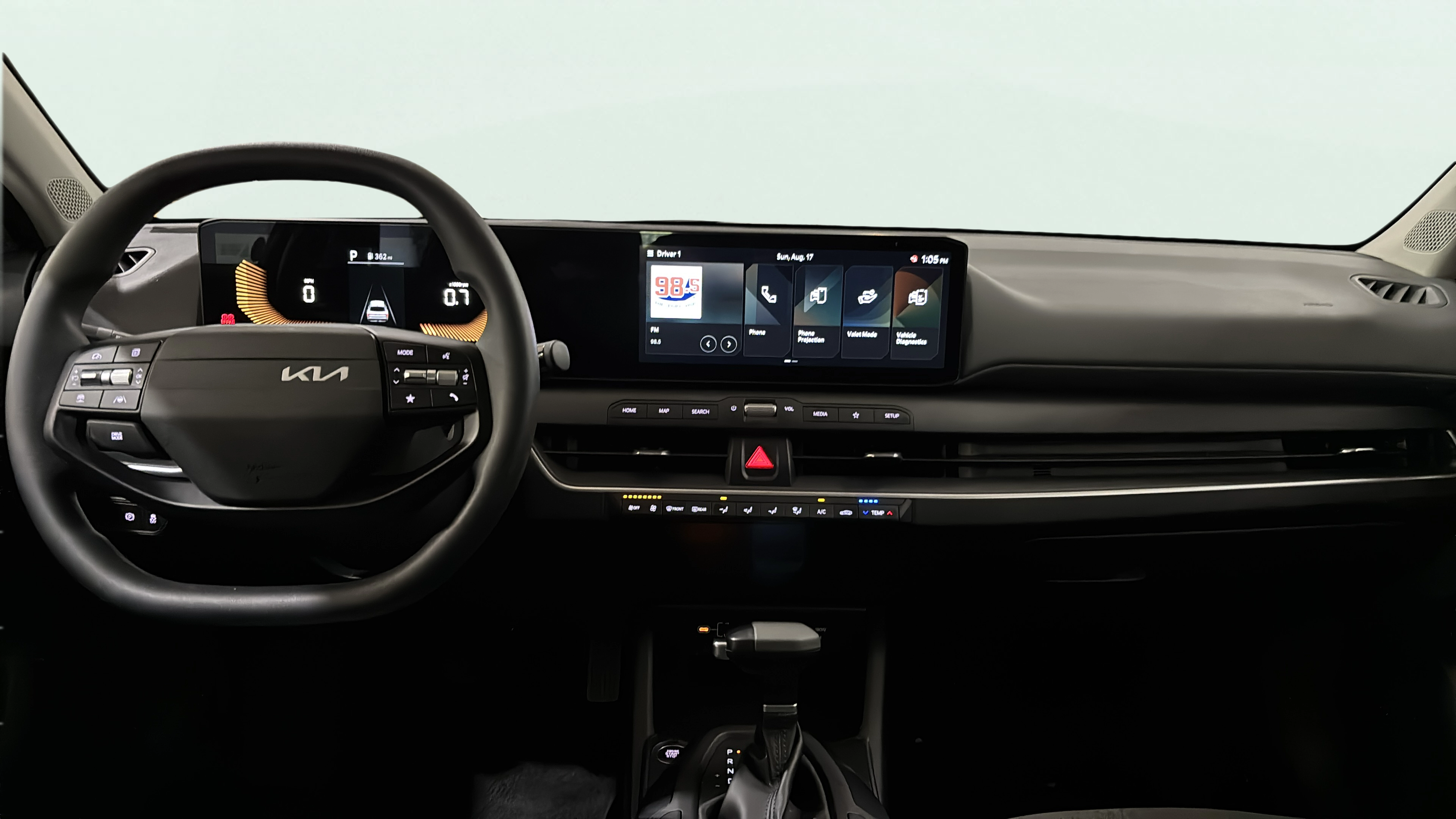 Vehicle interior 360 preview