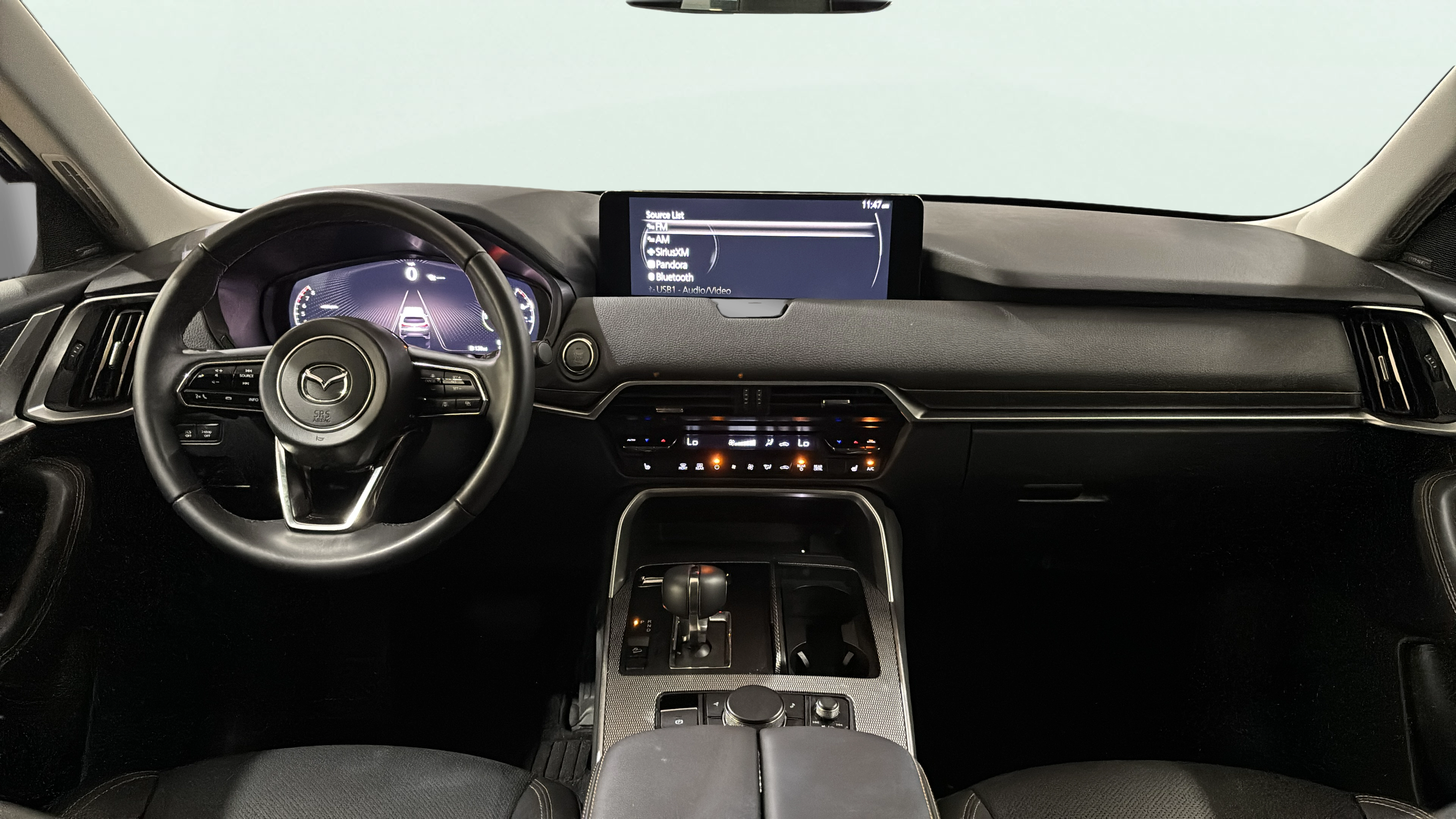 Vehicle interior 360 preview
