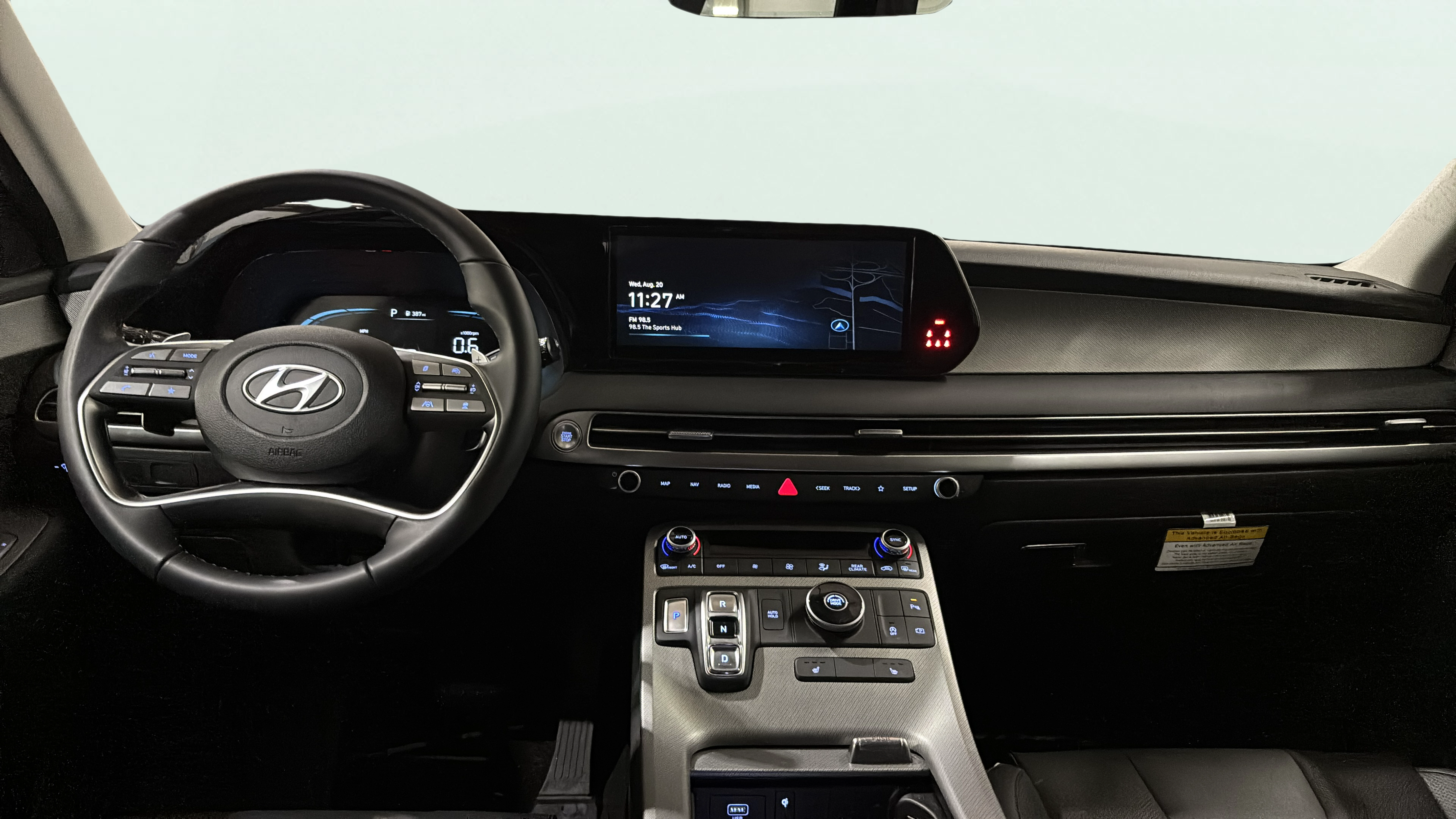 Vehicle interior 360 preview