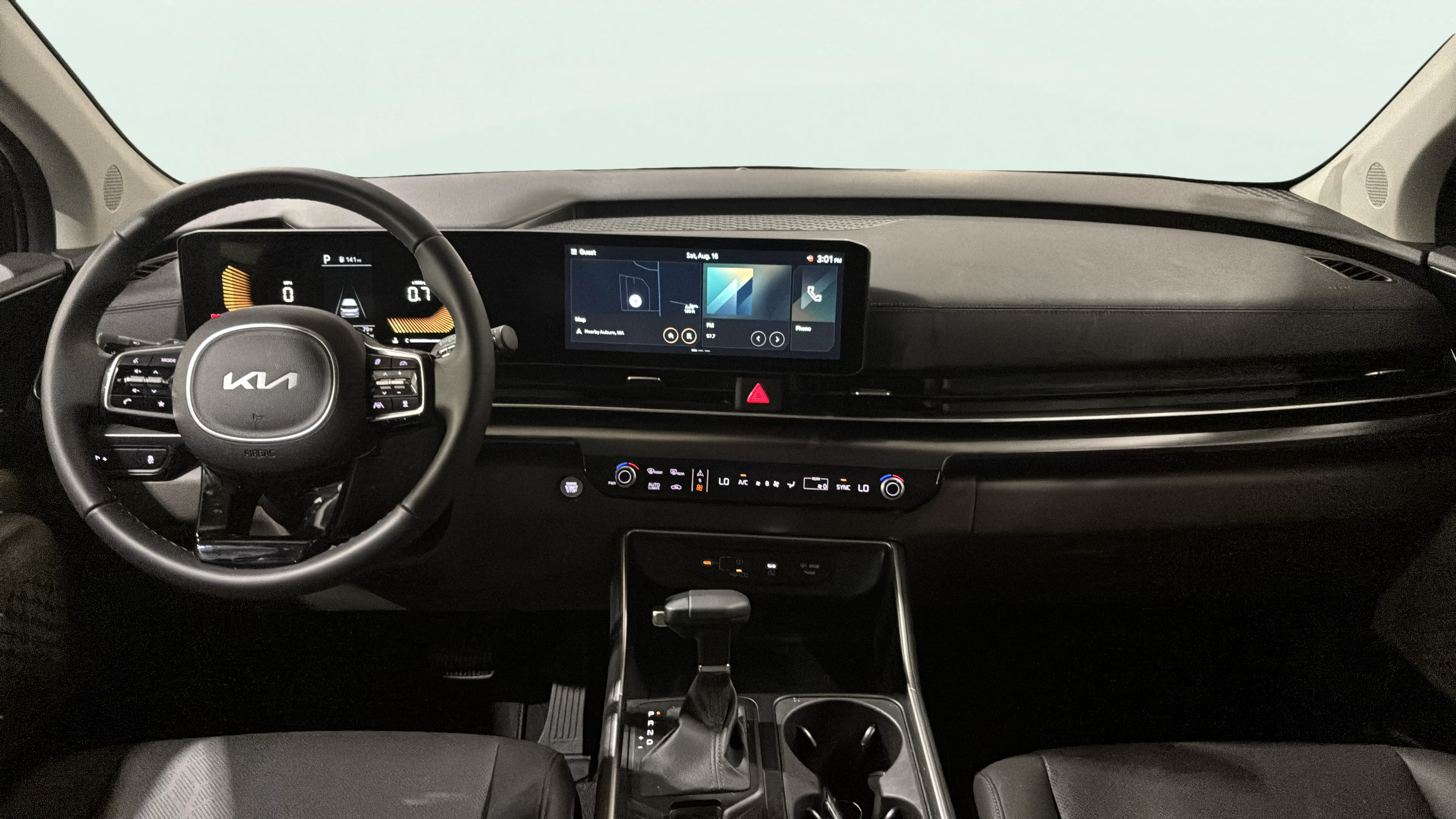 Vehicle interior 360 preview