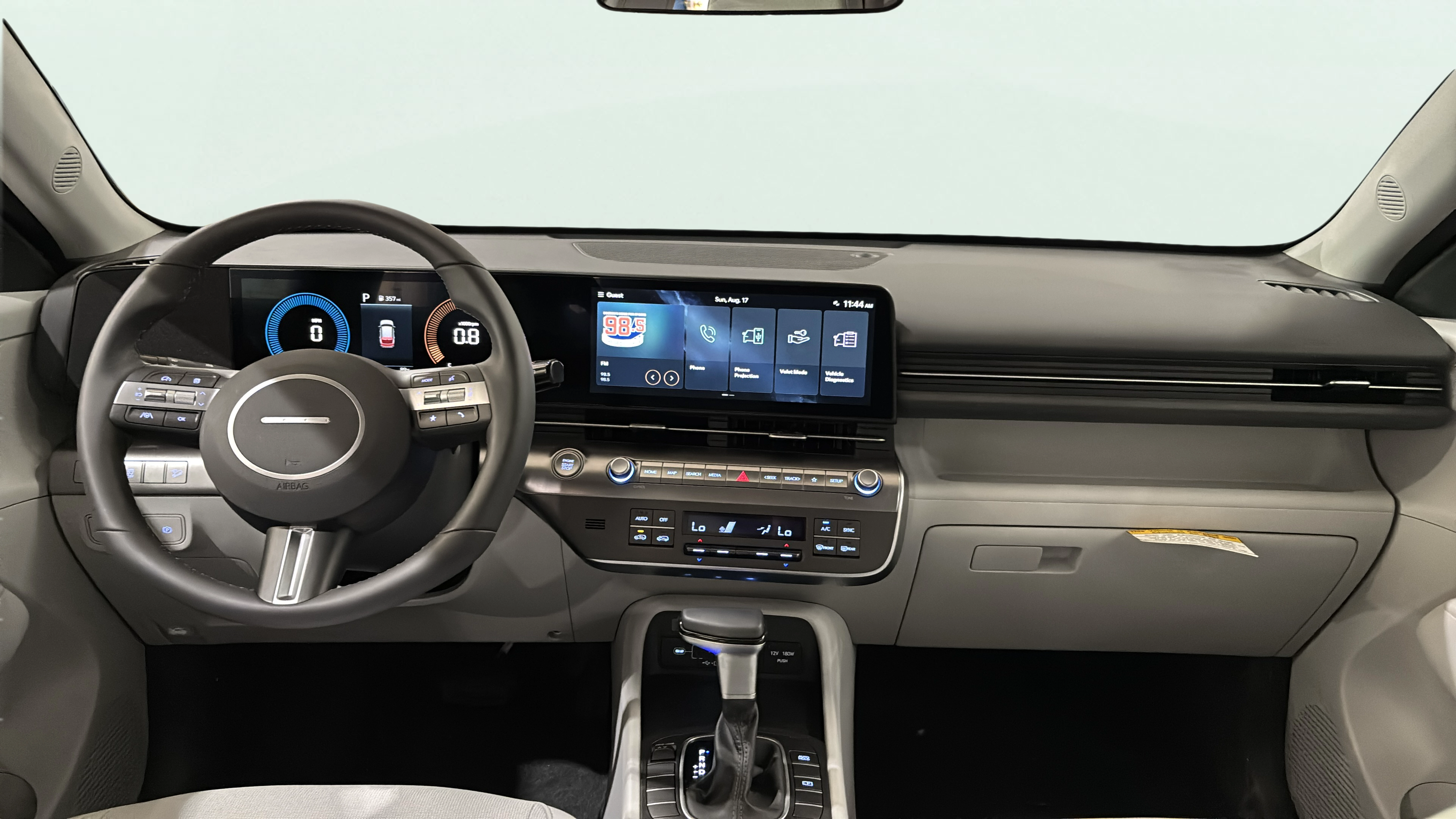 Vehicle interior 360 preview