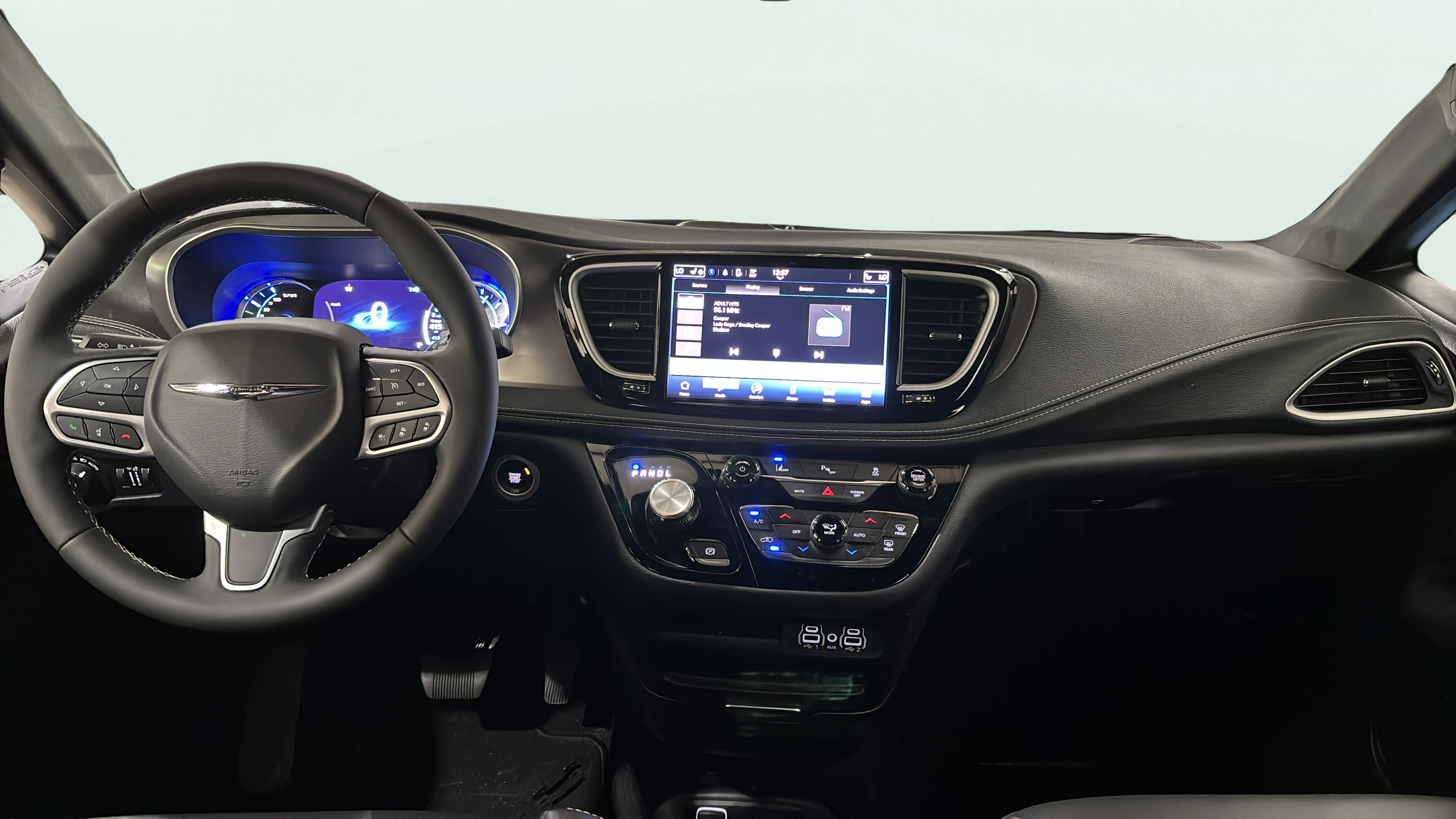 Vehicle interior 360 preview