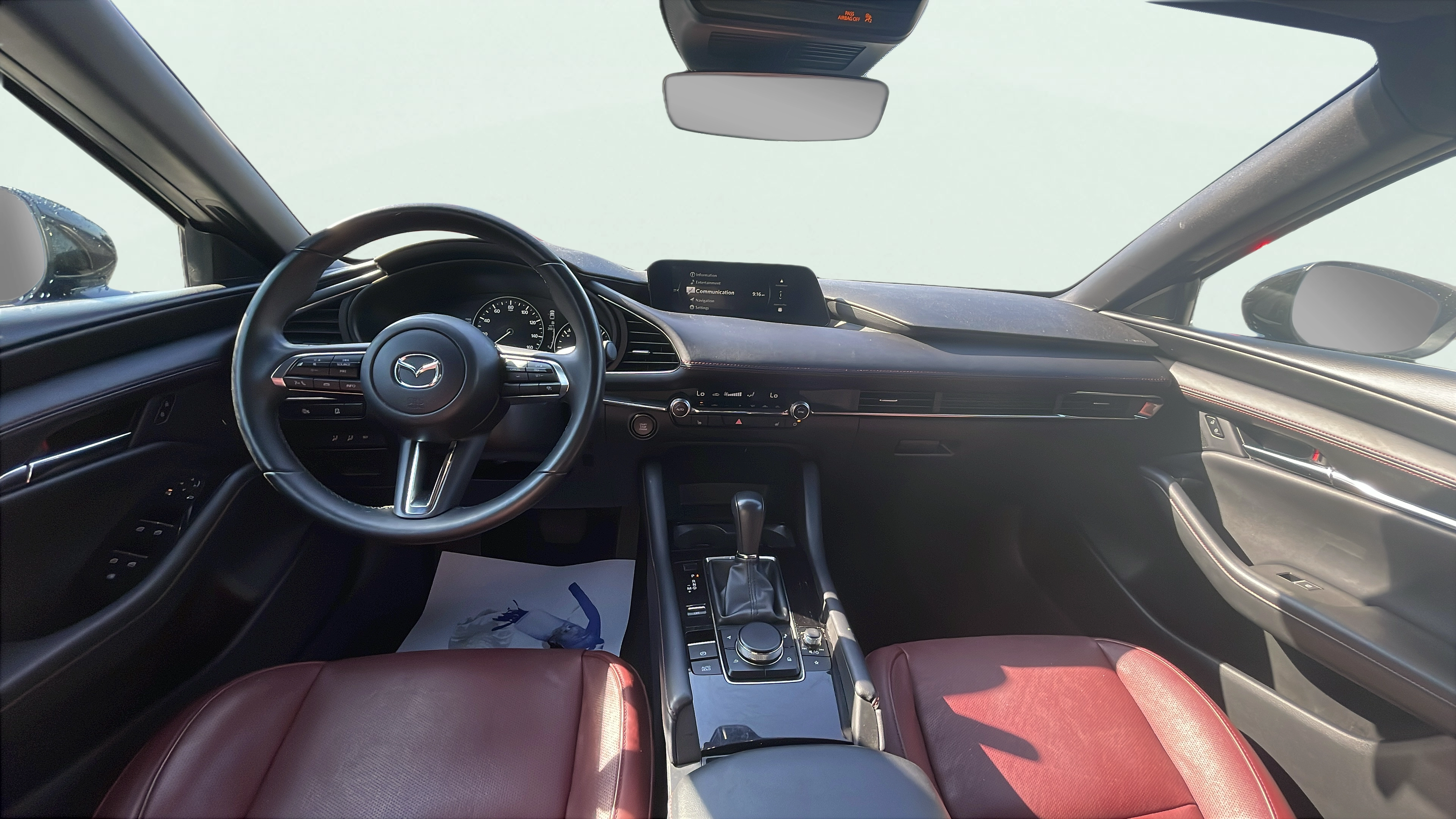 Vehicle interior 360 preview