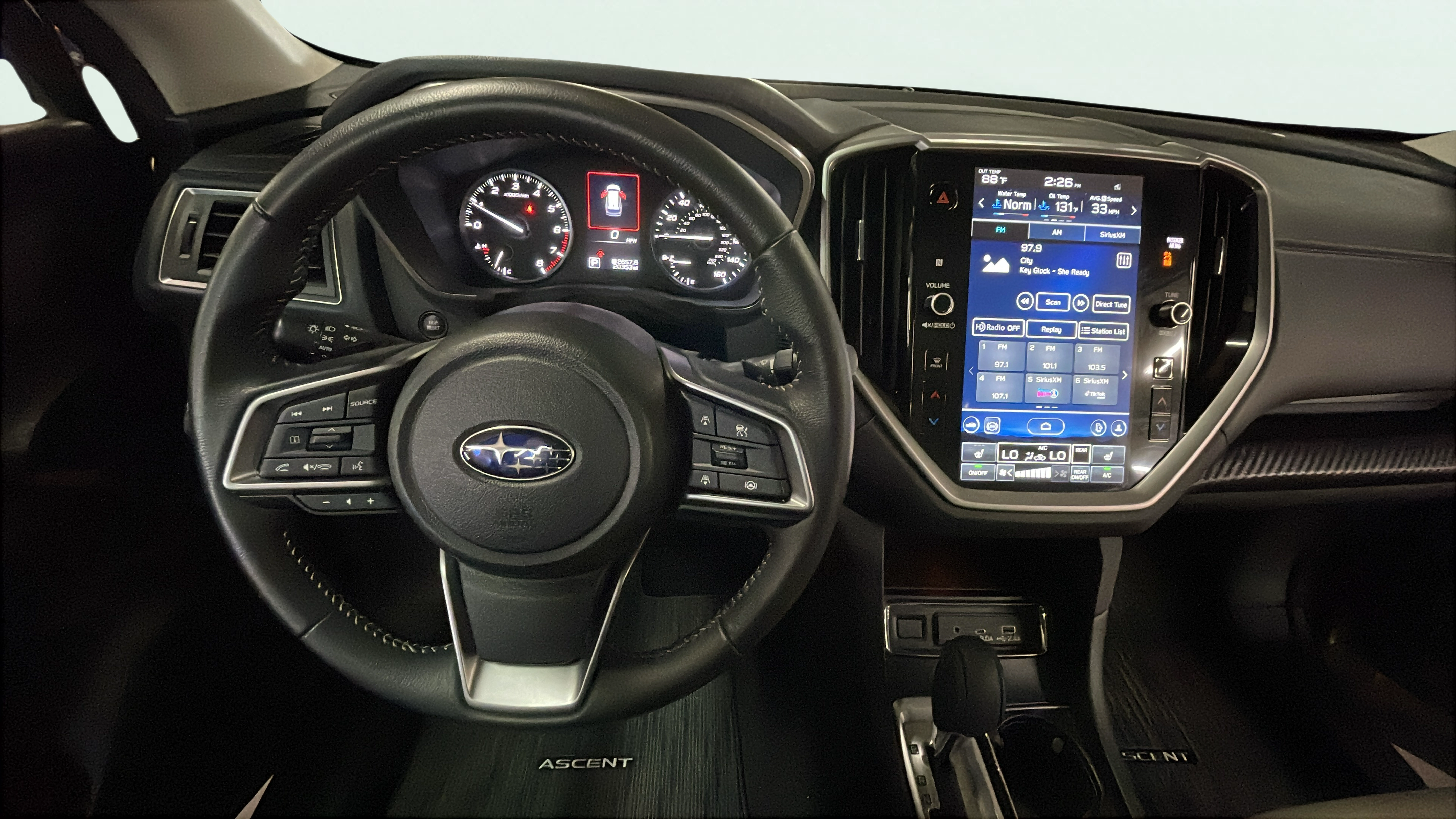 Vehicle interior 360 preview