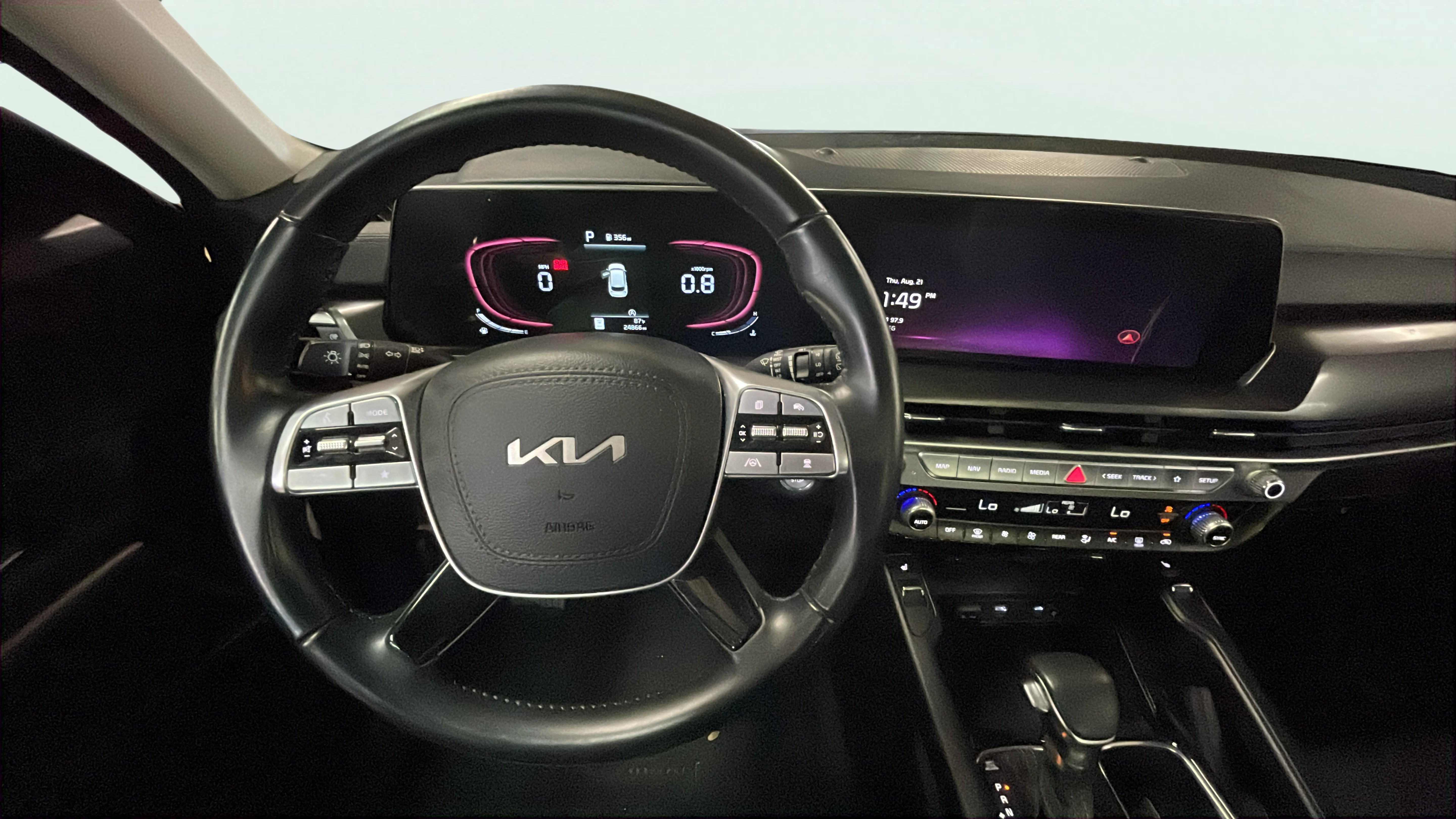 Vehicle interior 360 preview
