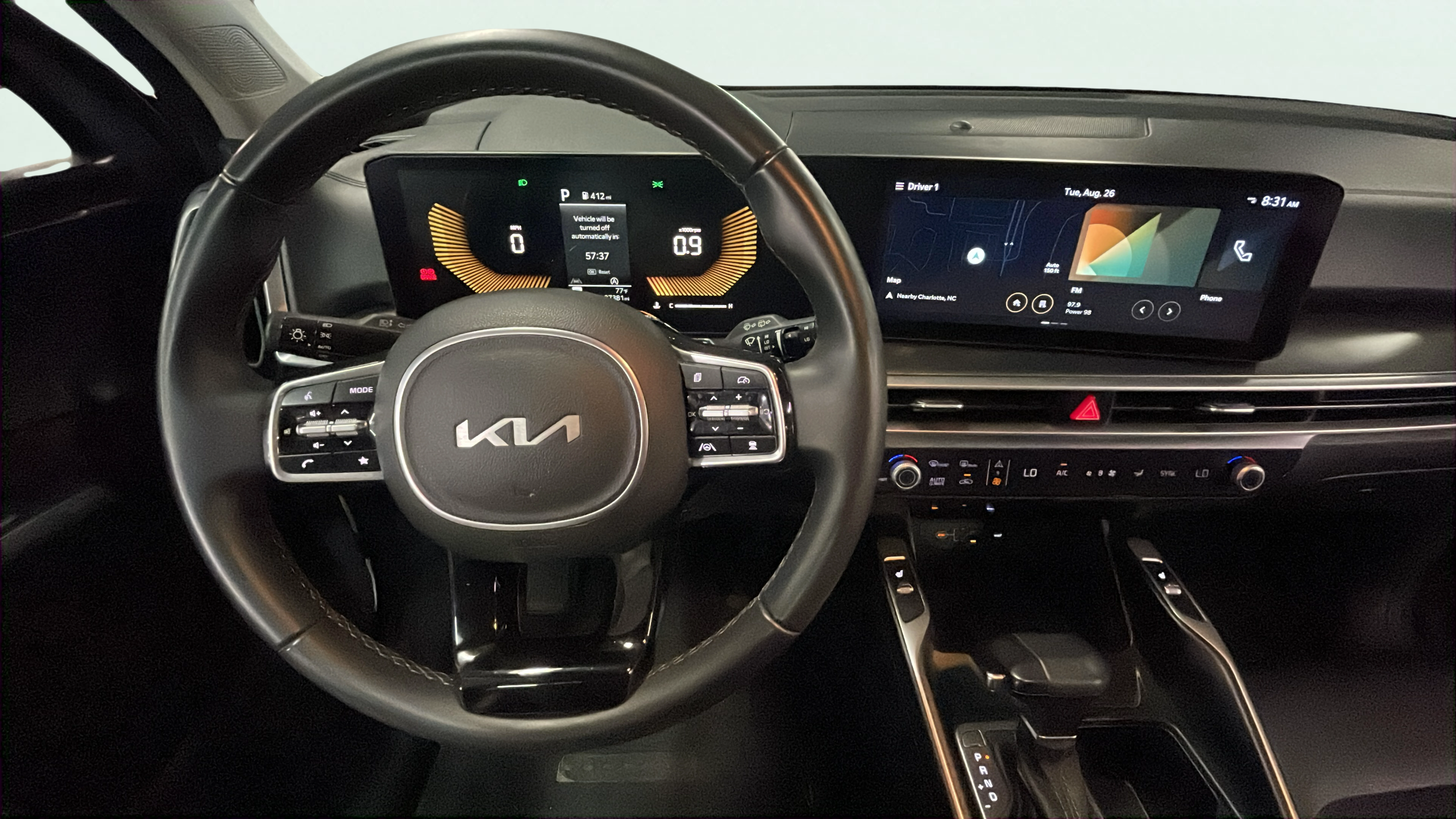 Vehicle interior 360 preview