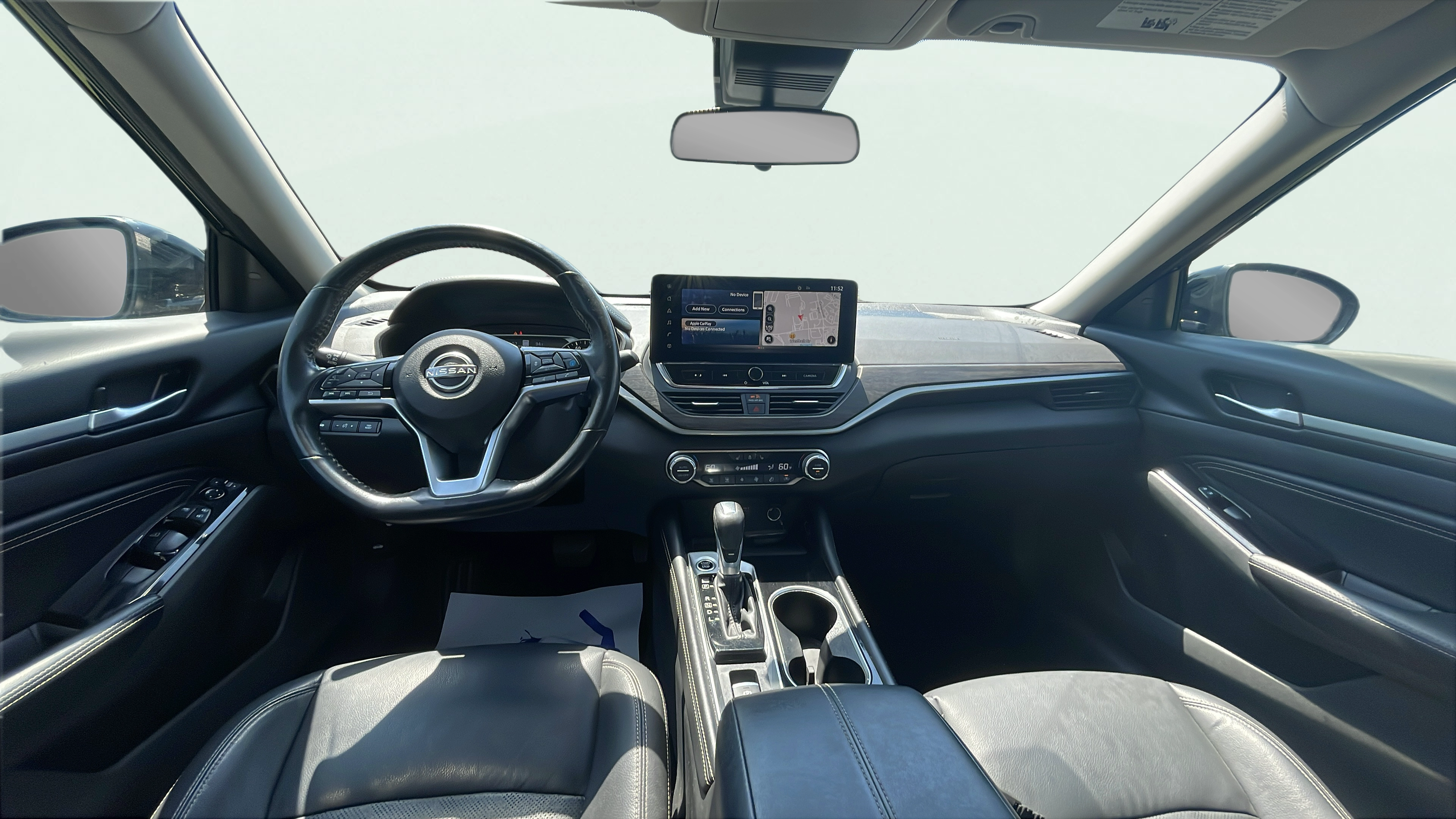 Vehicle interior 360 preview