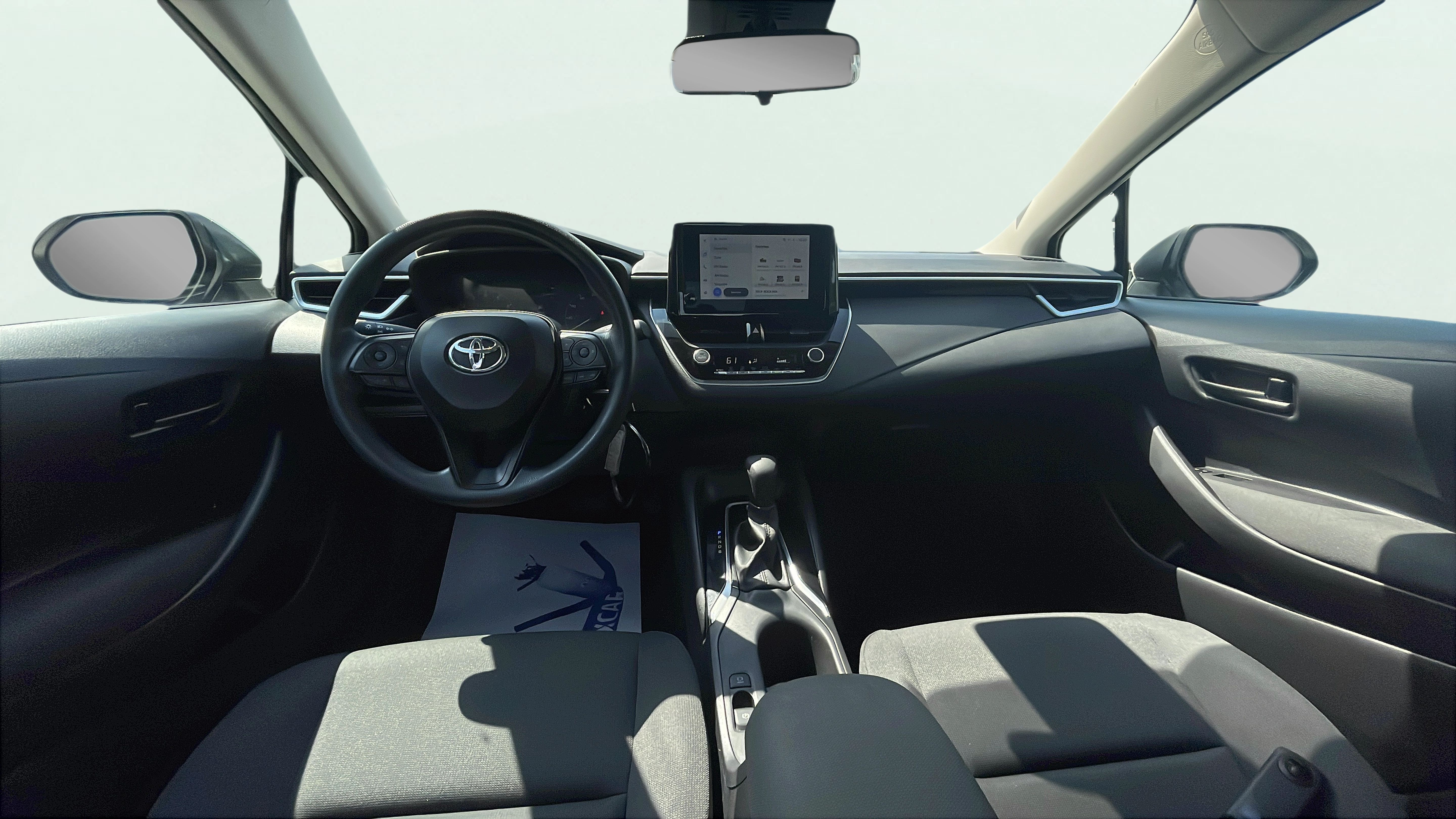 Vehicle interior 360 preview