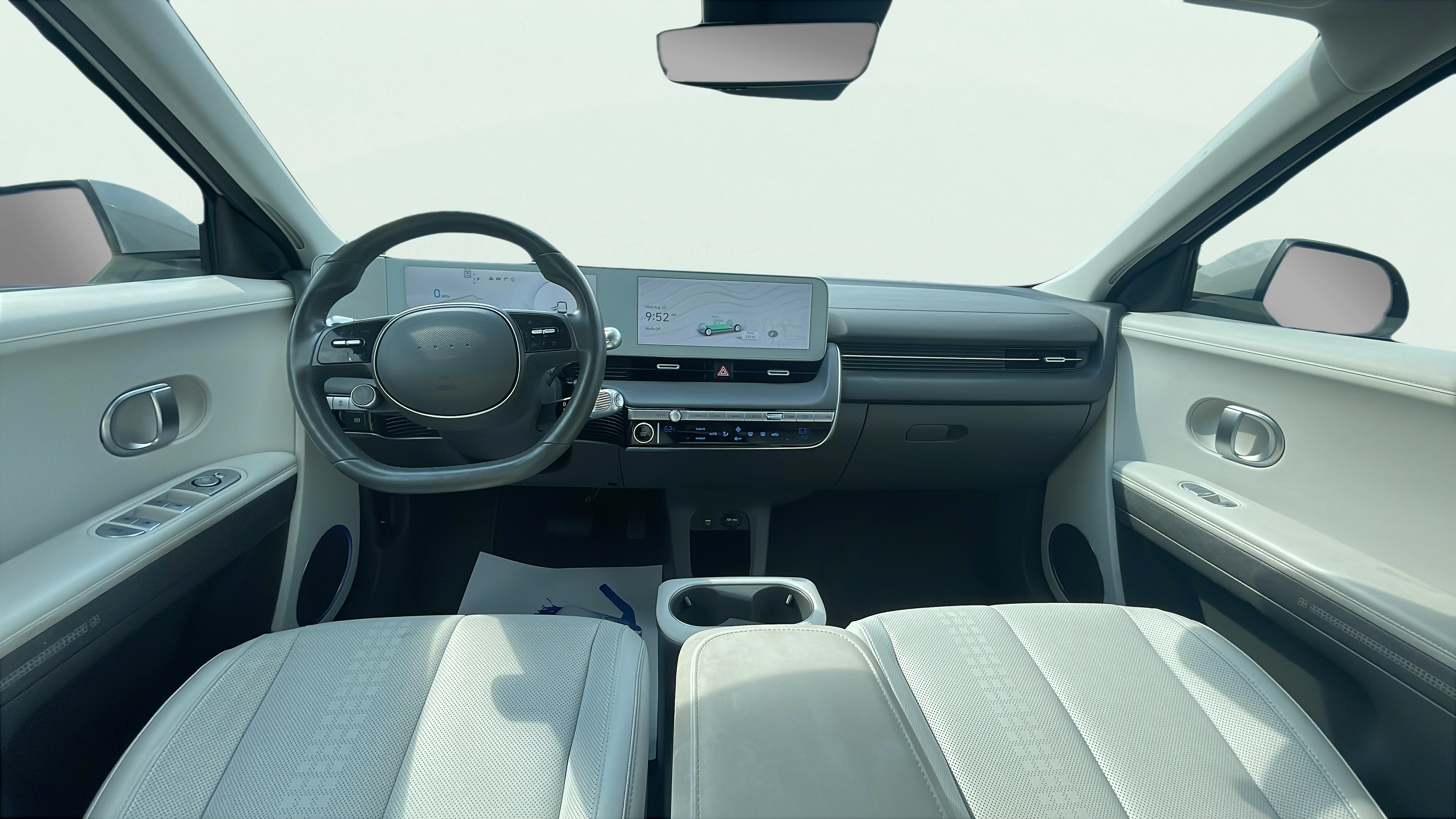Vehicle interior 360 preview