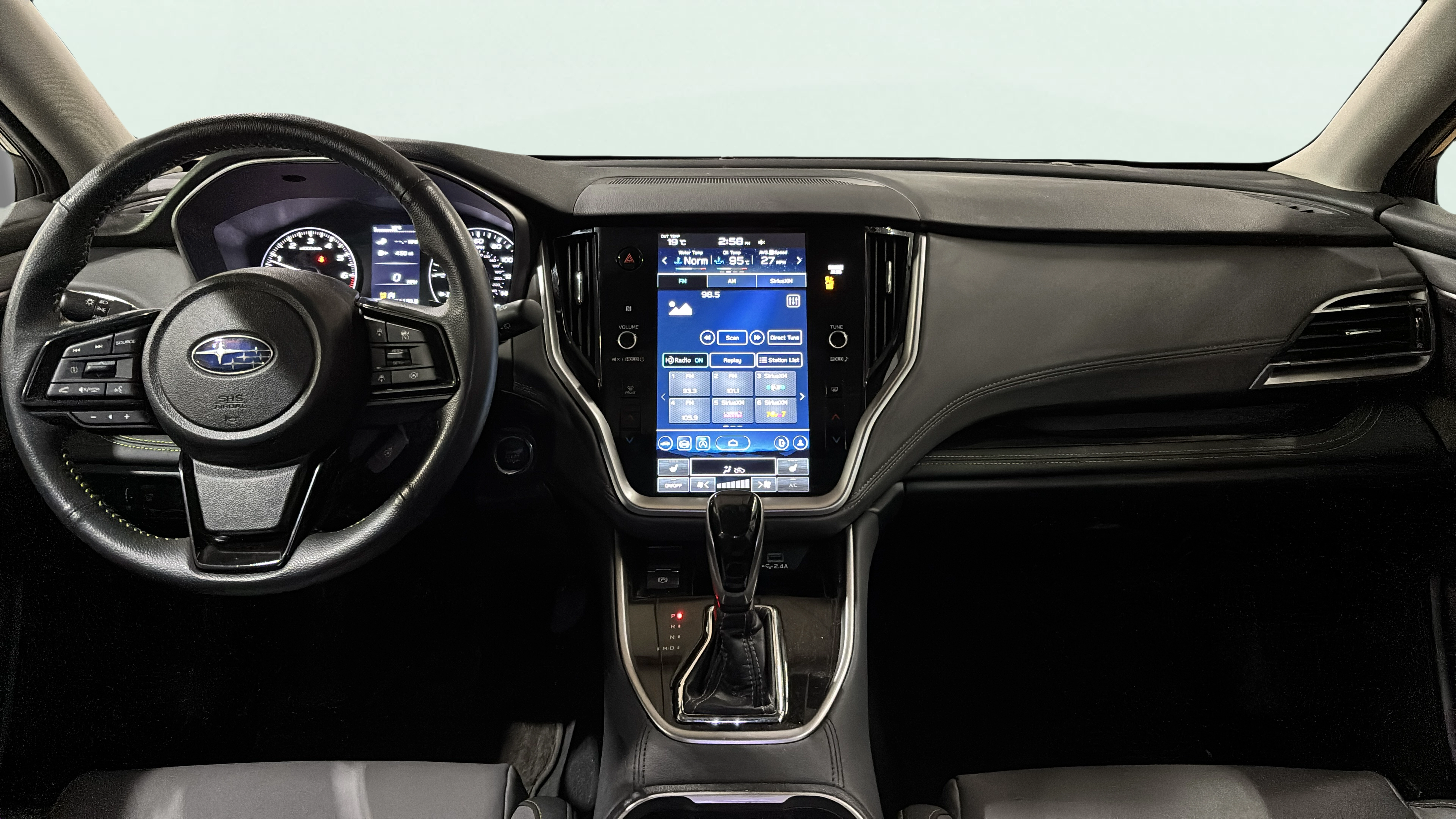 Vehicle interior 360 preview