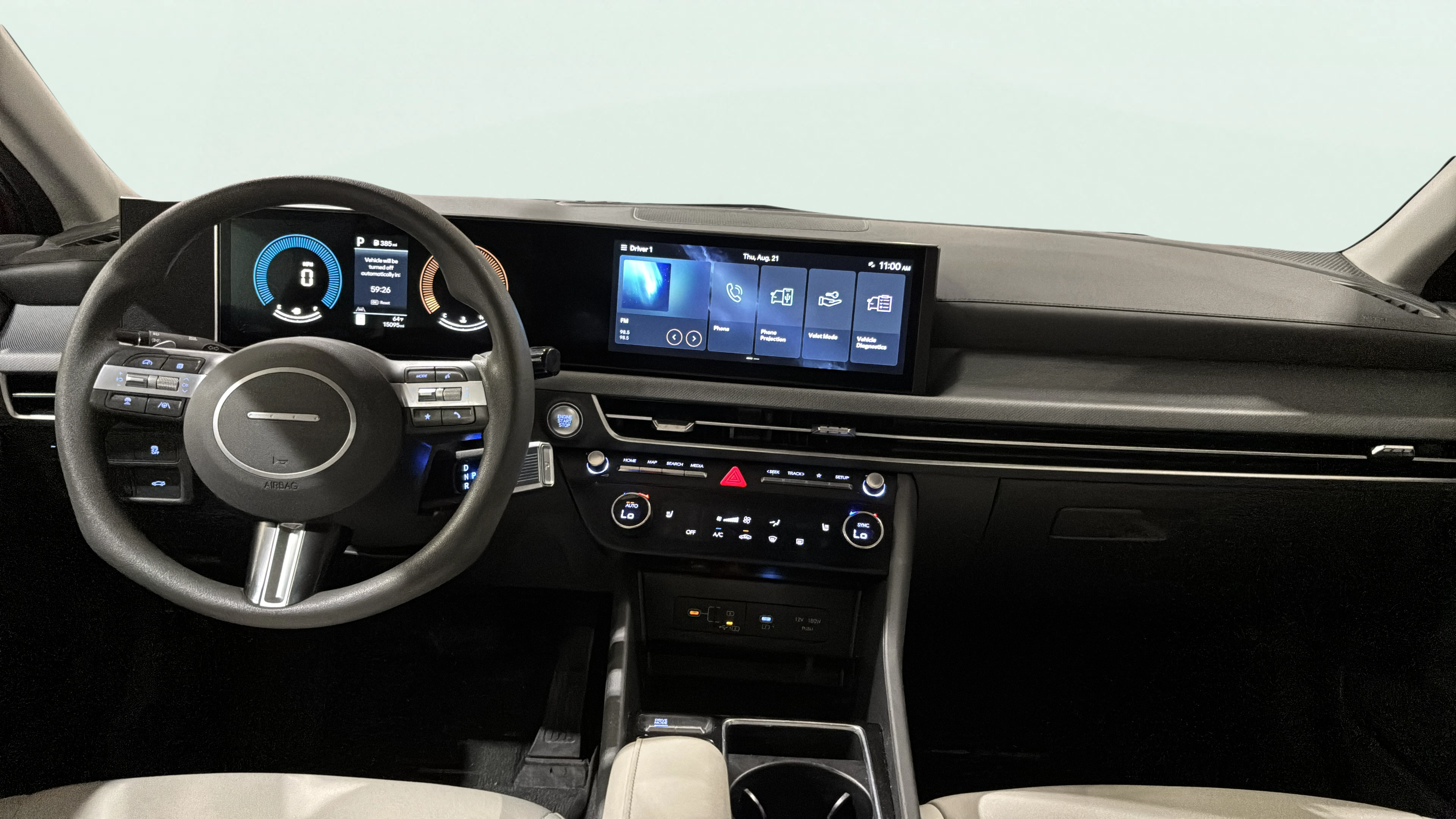 Vehicle interior 360 preview