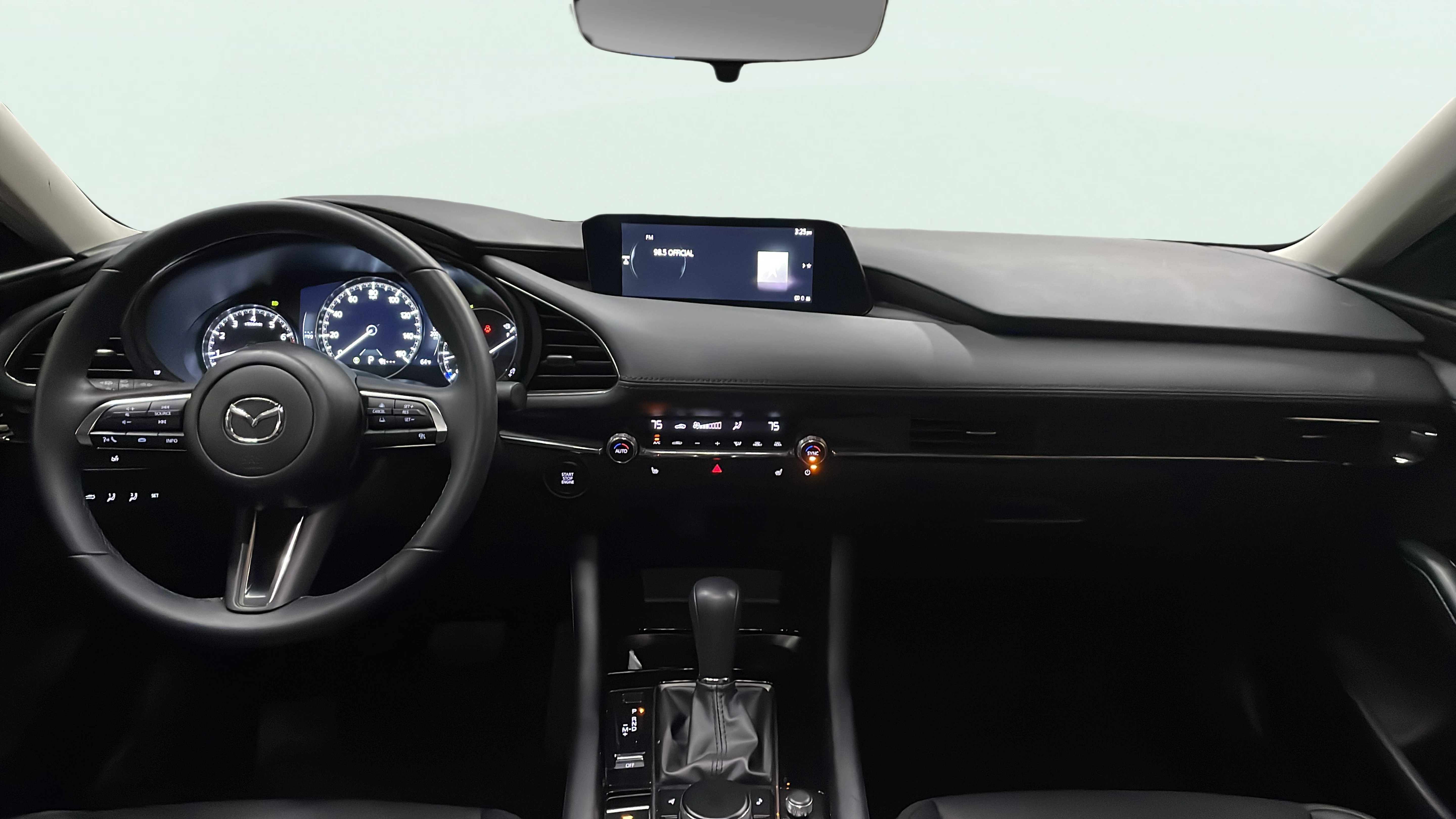 Vehicle interior 360 preview