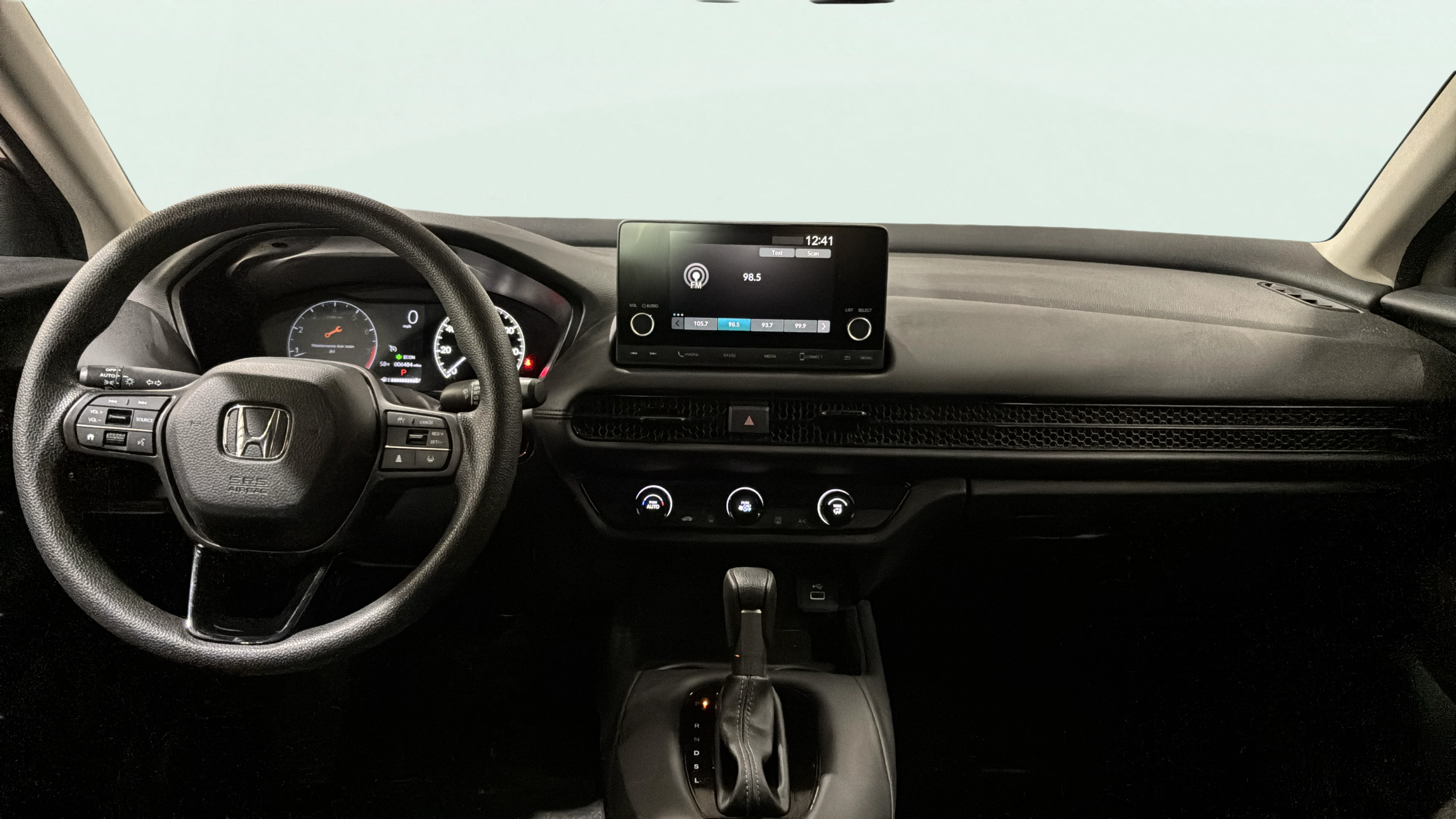 Vehicle interior 360 preview