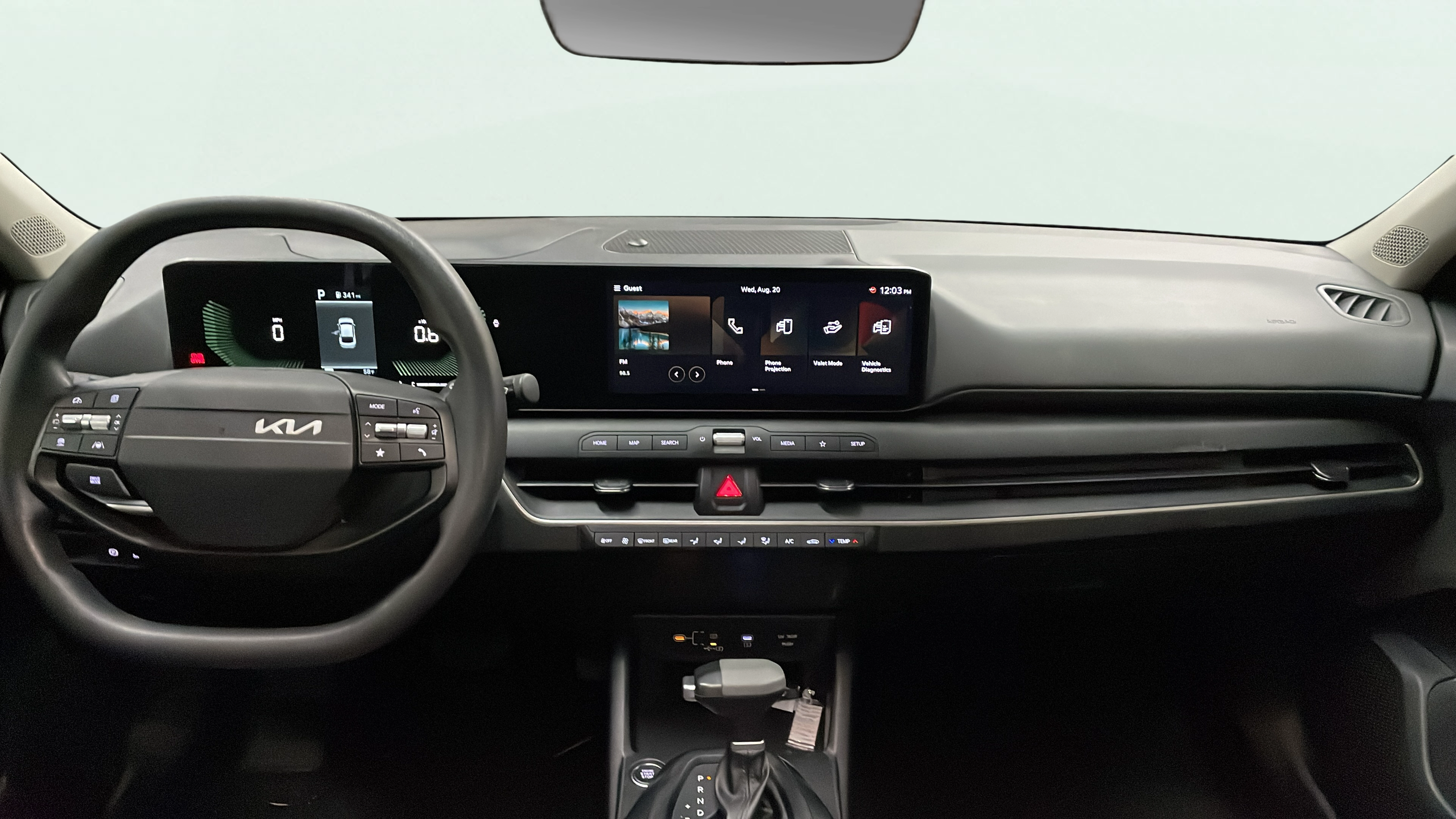Vehicle interior 360 preview