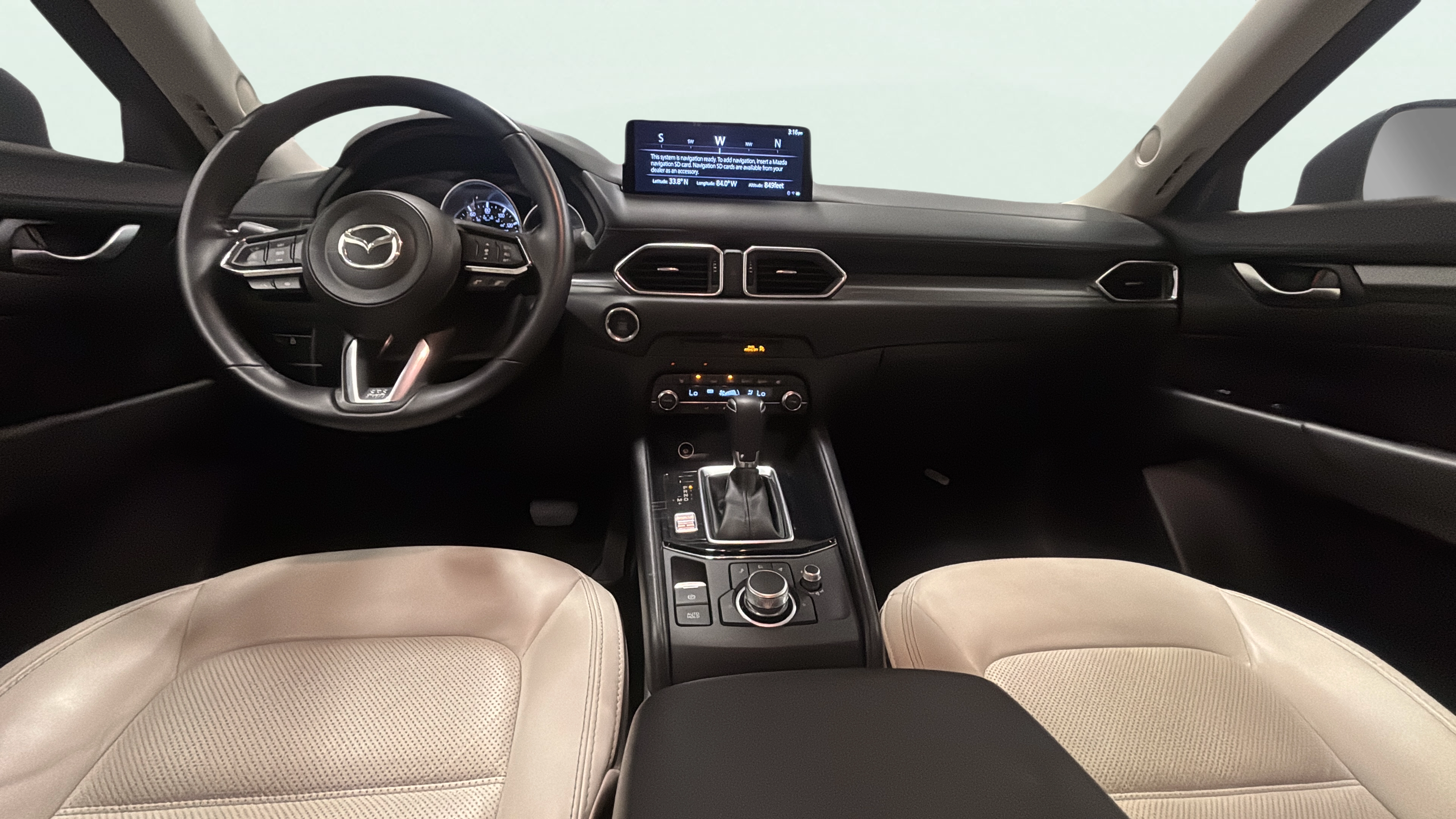 Vehicle interior 360 preview