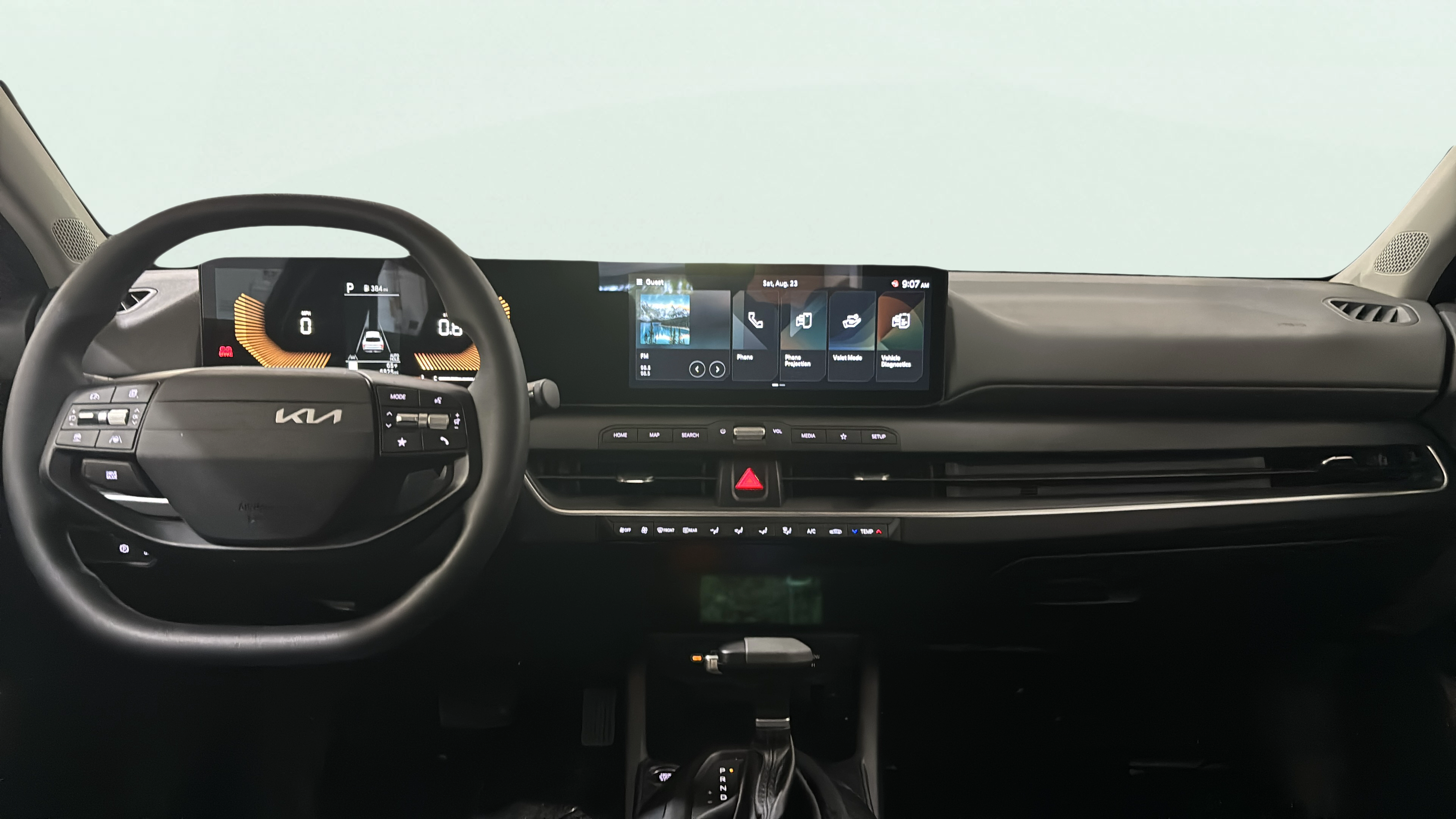 Vehicle interior 360 preview