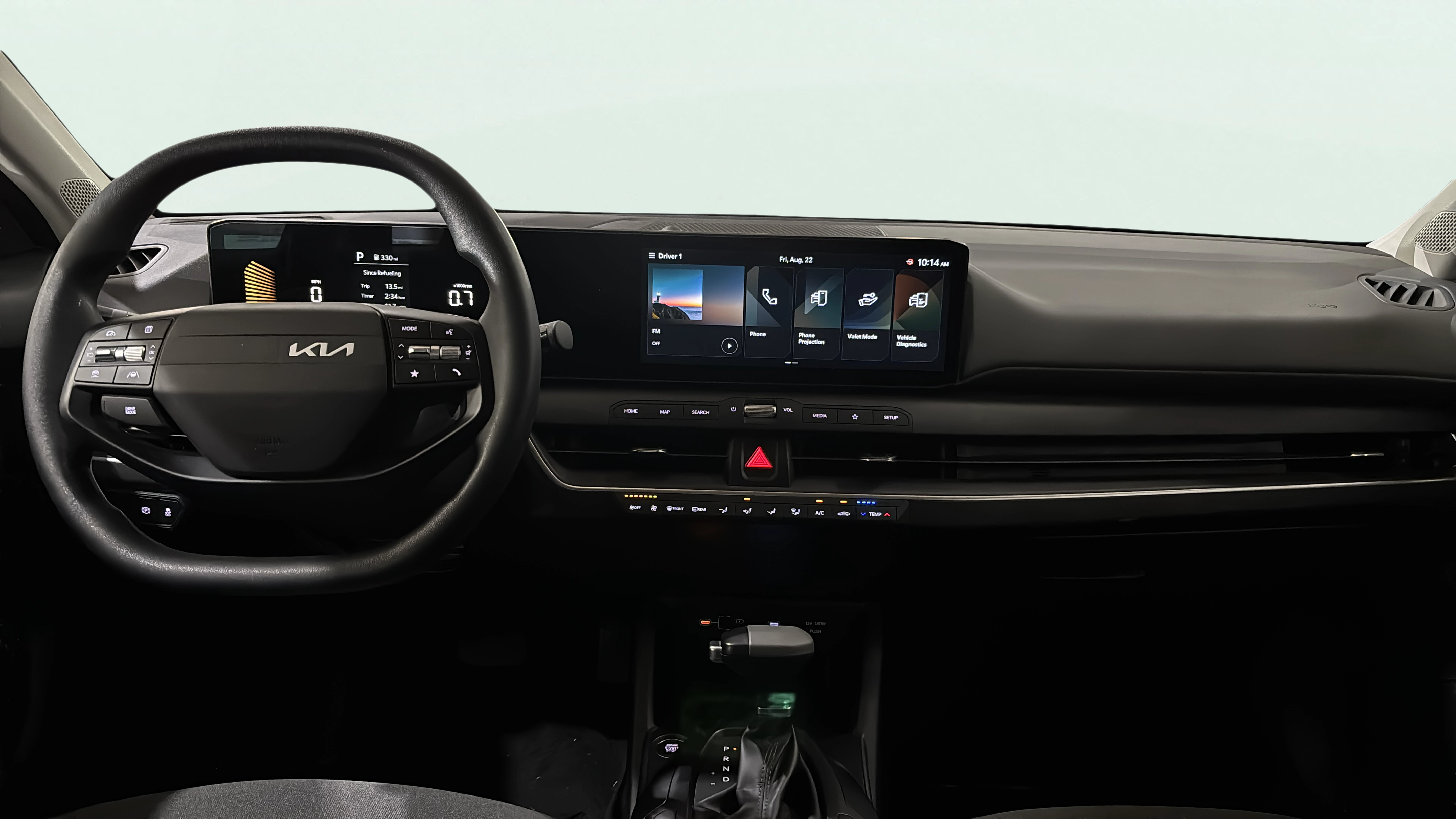 Vehicle interior 360 preview