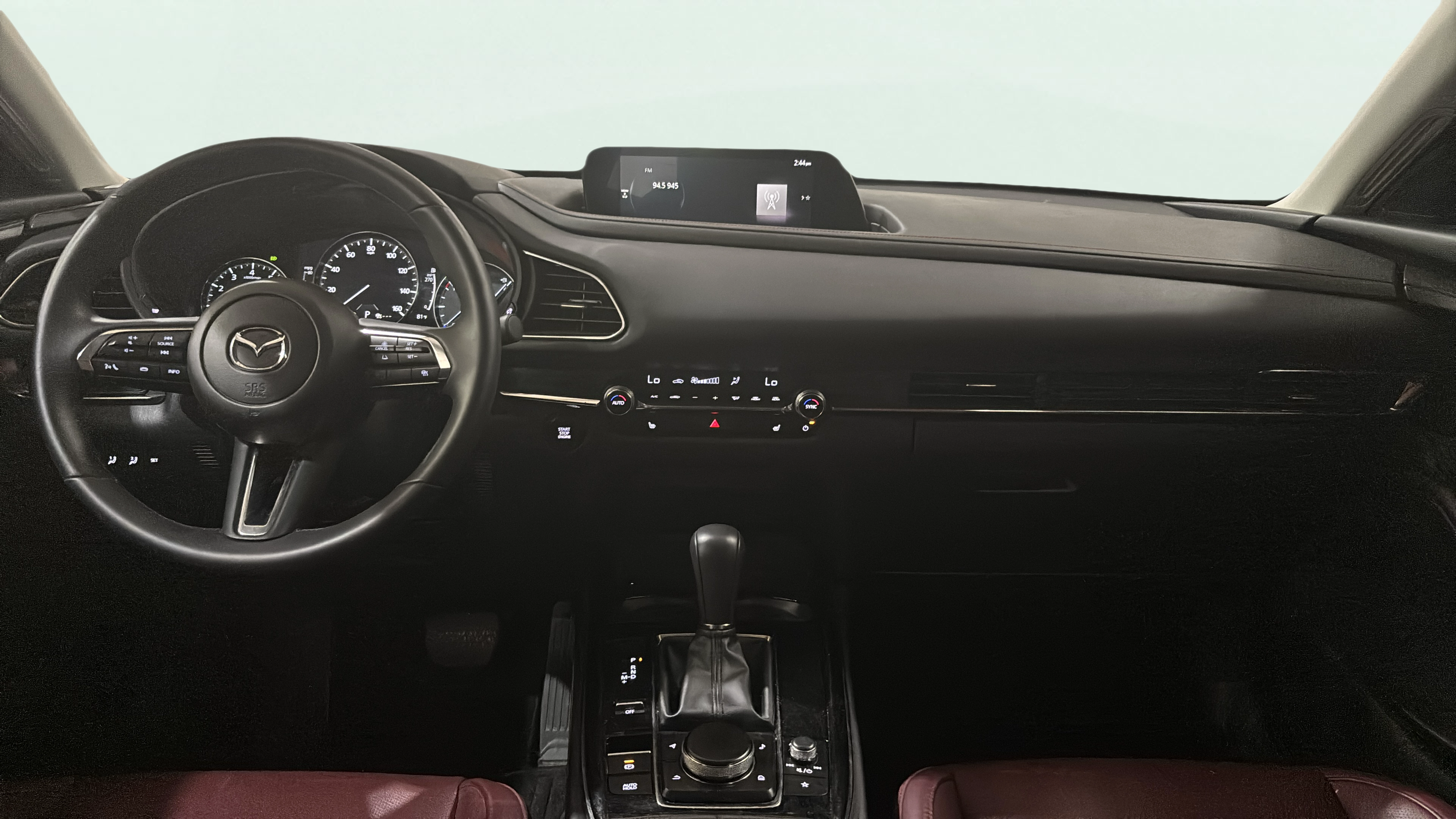 Vehicle interior 360 preview