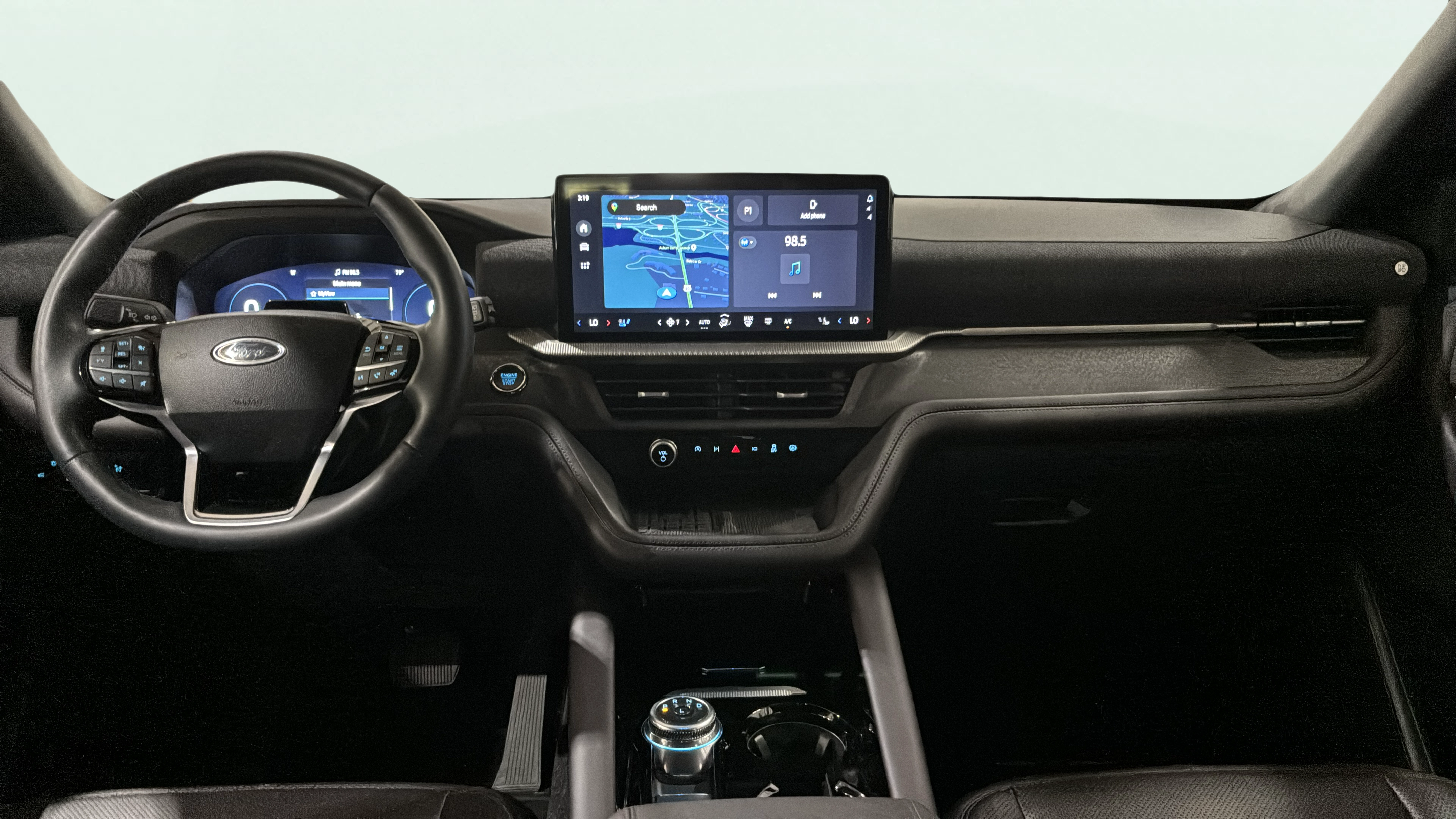 Vehicle interior 360 preview