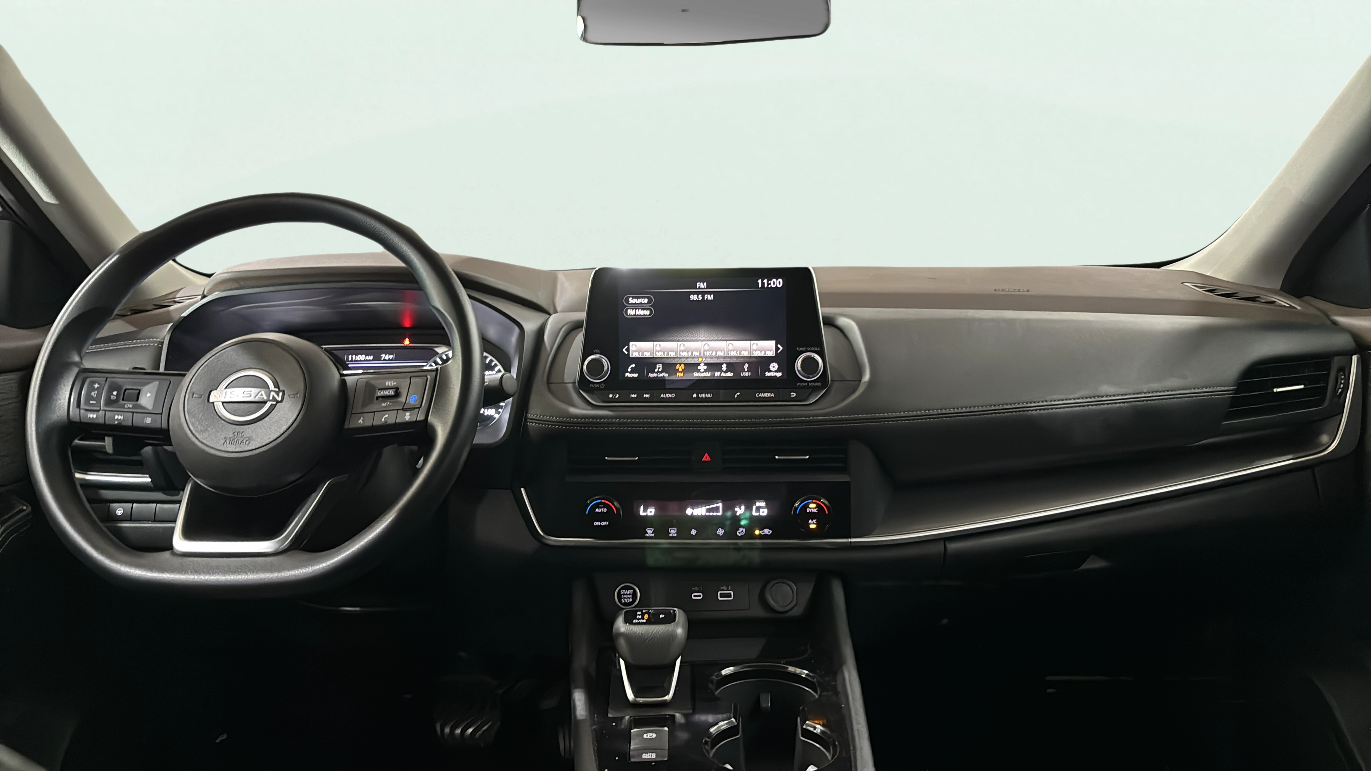 Vehicle interior 360 preview