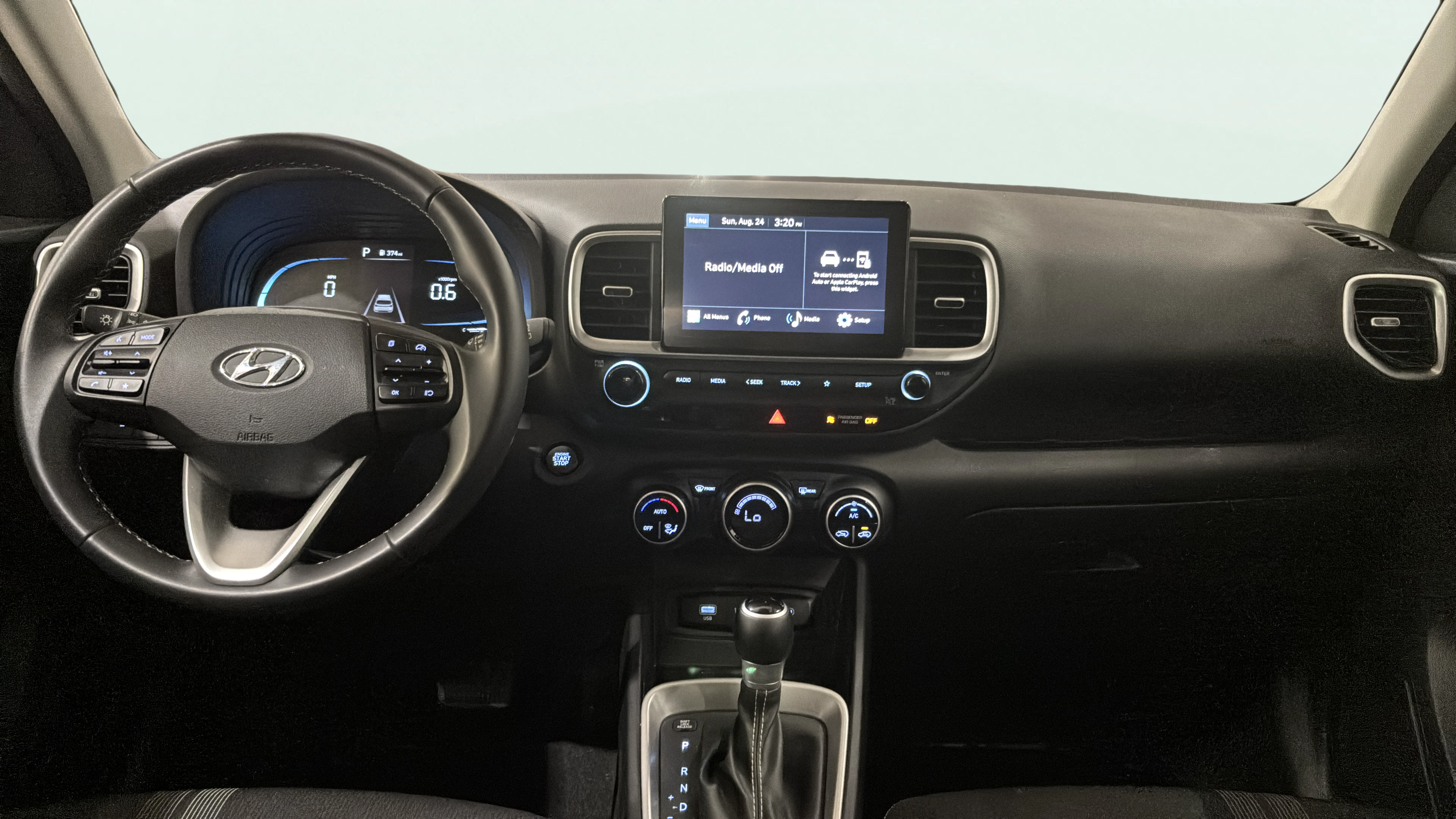 Vehicle interior 360 preview