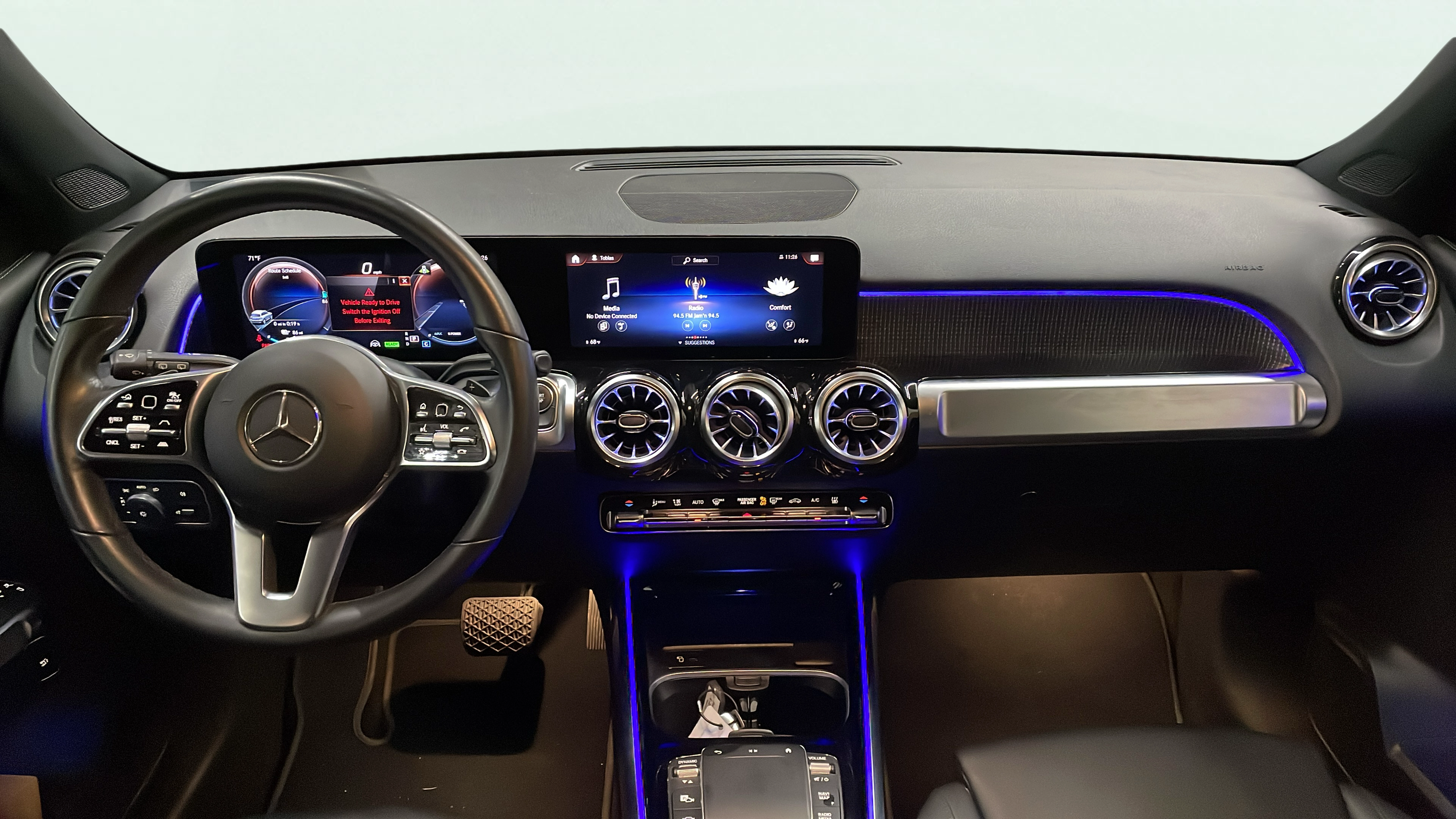 Vehicle interior 360 preview